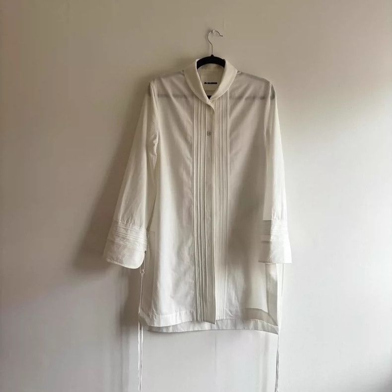 Jil Sander Jil Sander shirt dress Size XXS / US 00 / IT 34 - 1 Thumbnail