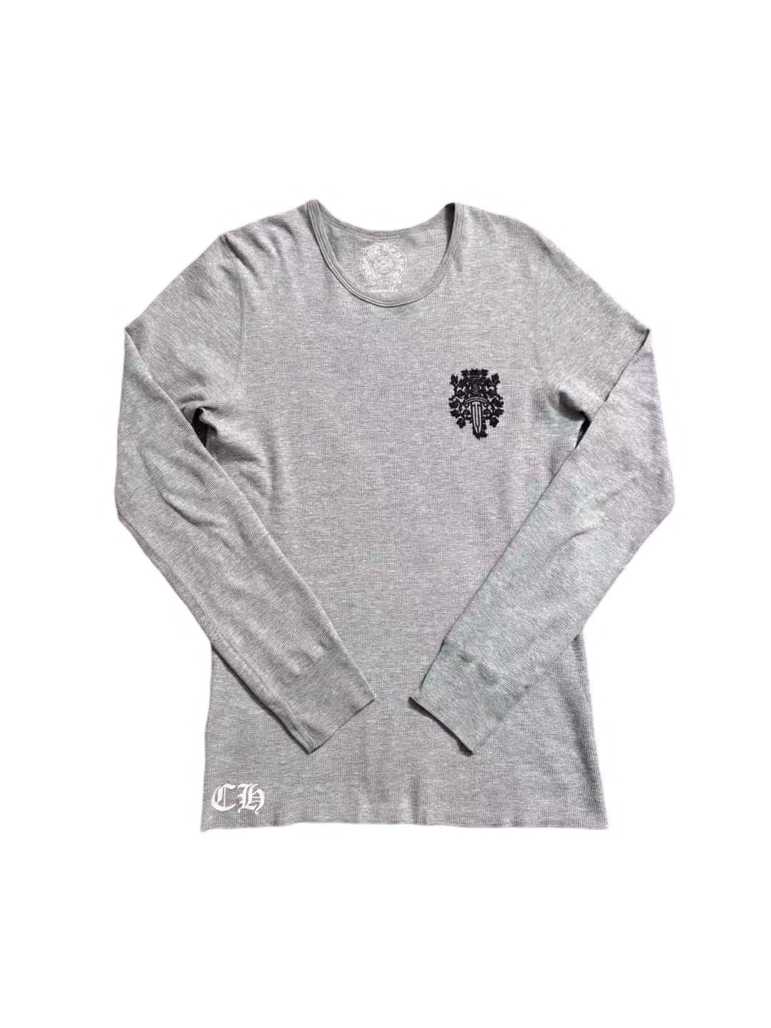 Thermal waffle vine dagger long sleeve
