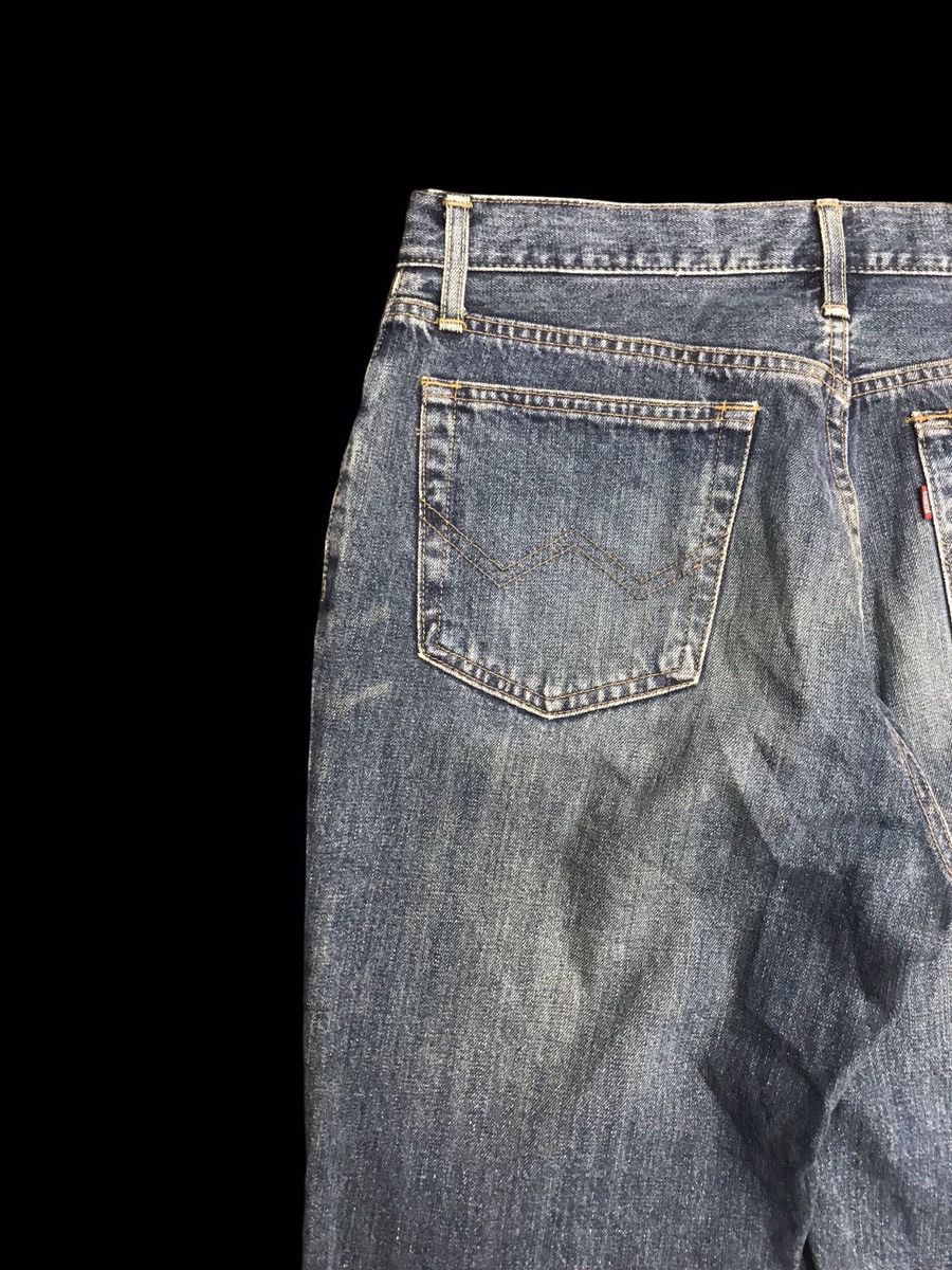 Edwin Flare🔥Edwin Flare Stylish Whiskers Jeans F20 Size US 31 - 8 Thumbnail