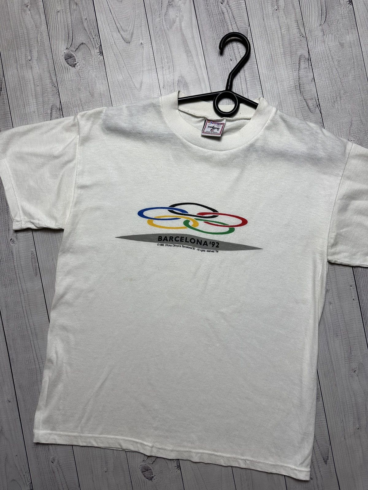 USA Olympics × Vintage Vintage Barcelona Olympic Games 1992 rare tee big logo S Size US S / EU 44-46 / 1 - 2 Thumbnail