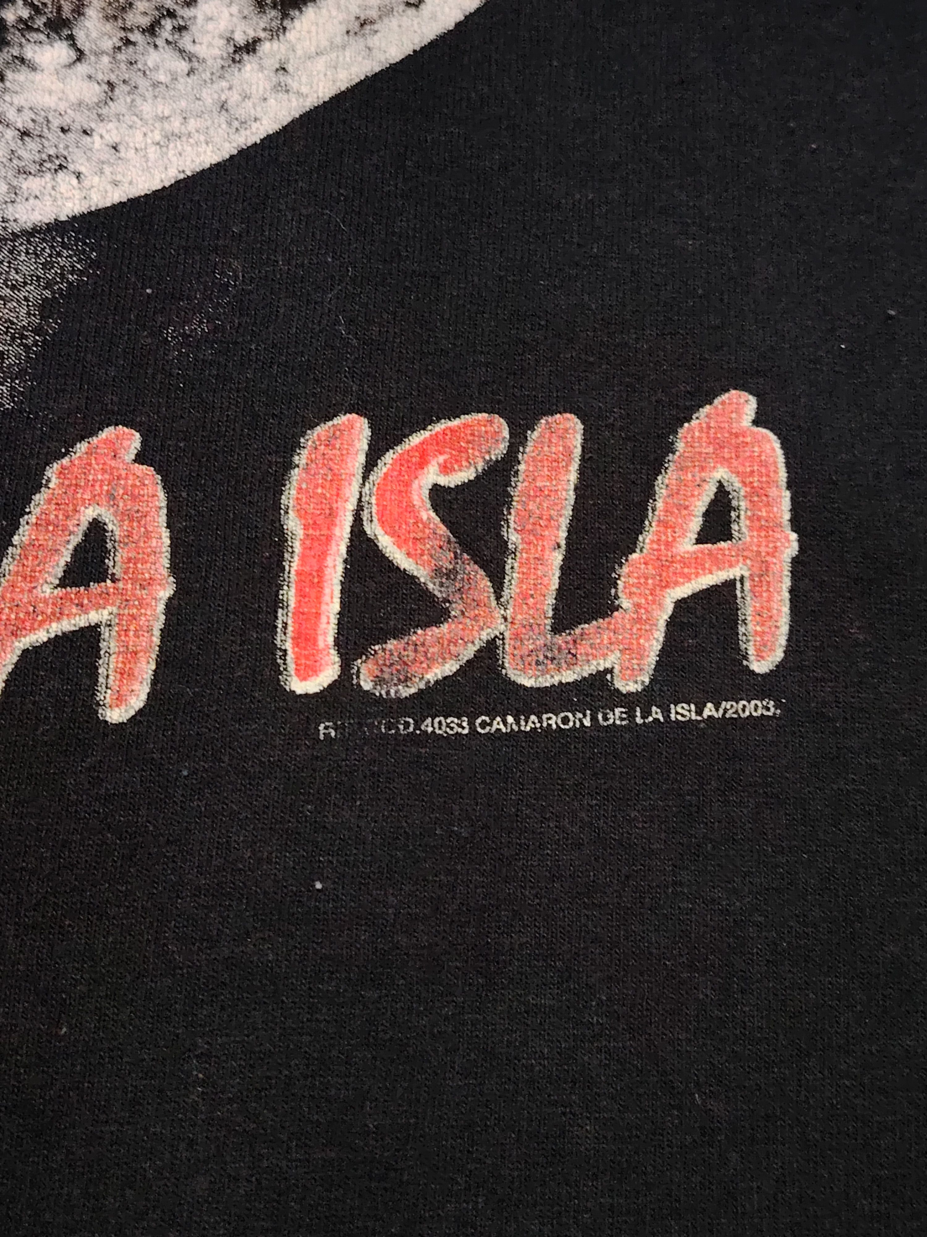 Vintage Vintage Camaron de la Isla T-shirt Size US XL / EU 56 / 4 - 5 Thumbnail
