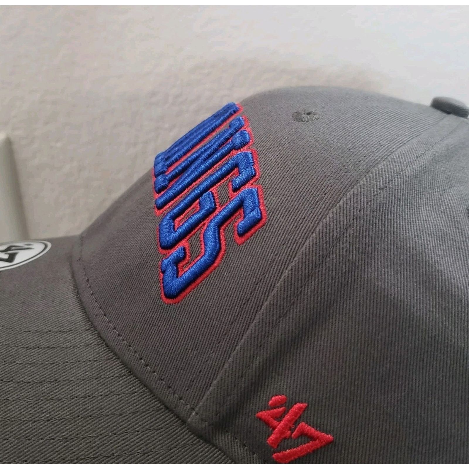47 Southern Methodist SMU Mustangs Hat MVP Charcoal 47 Brand Size ONE SIZE - 4 Thumbnail
