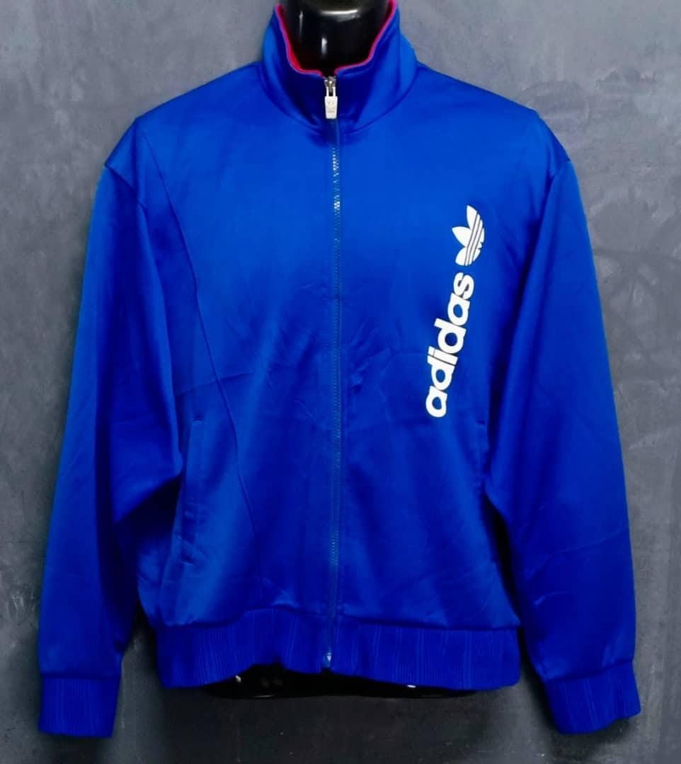 Adidas × Vintage Vintage Adidas Trefoil Top Jacket Size US XL / EU 56 / 4 - 1 Thumbnail