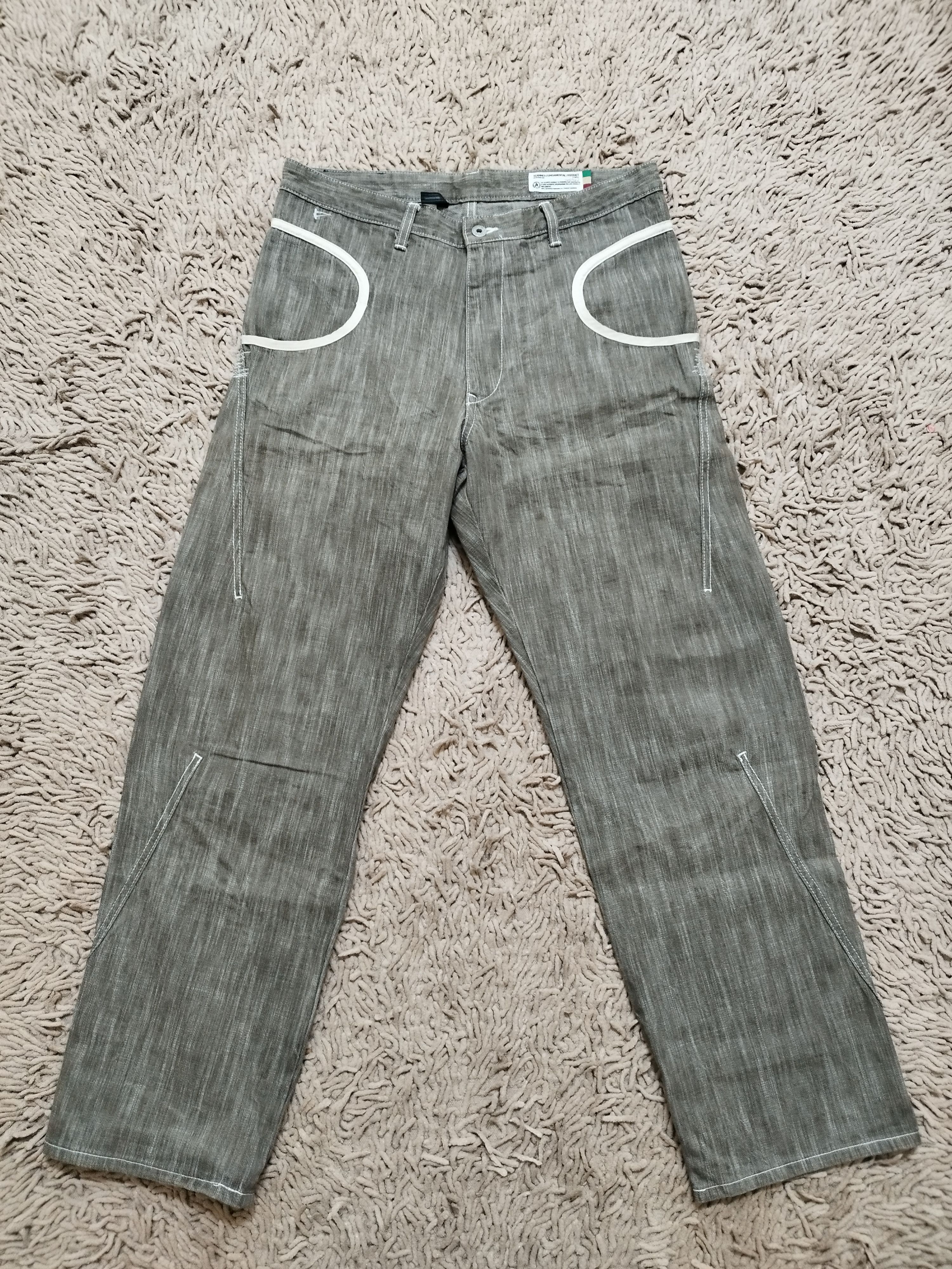 image of Archival Clothing Scanner Fundamental Jeans Nice Design in Brown, Men's (Size 34)