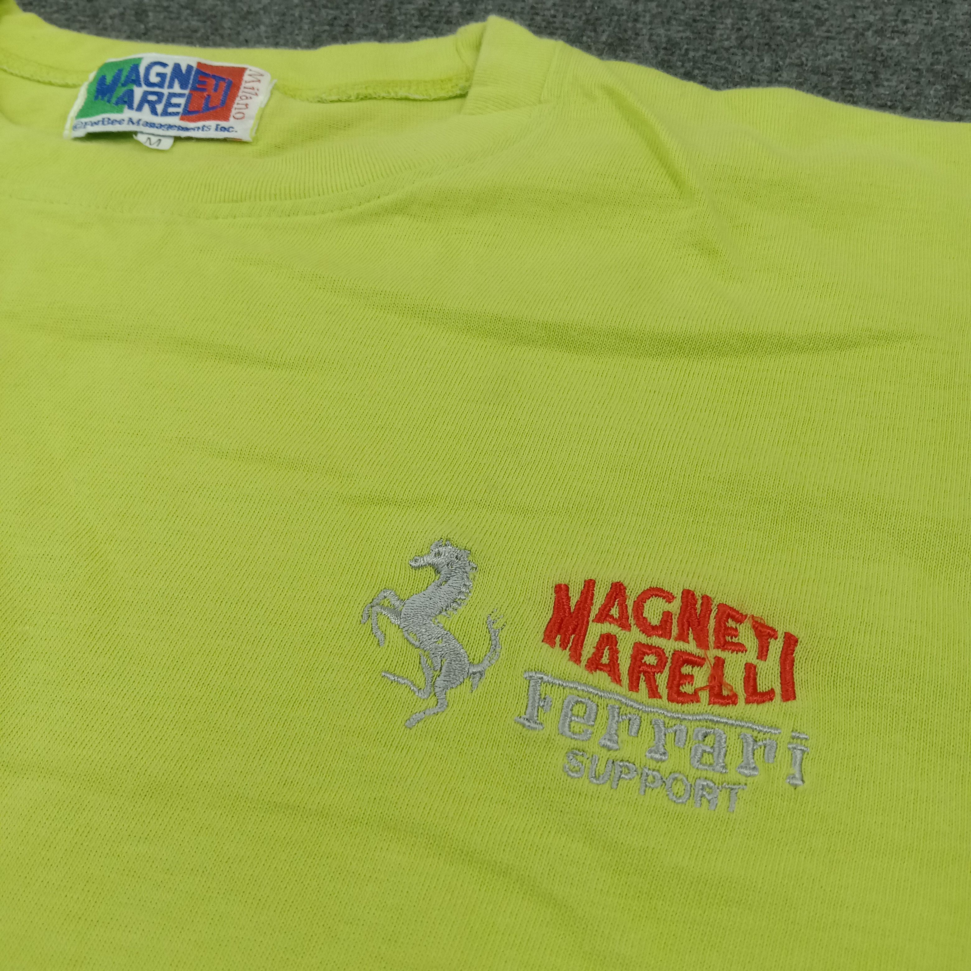 Ferrari × Vintage Ferrari Magneti Marelli F1 Racing Team Tshirt Size US L / EU 52-54 / 3 - 2 Thumbnail