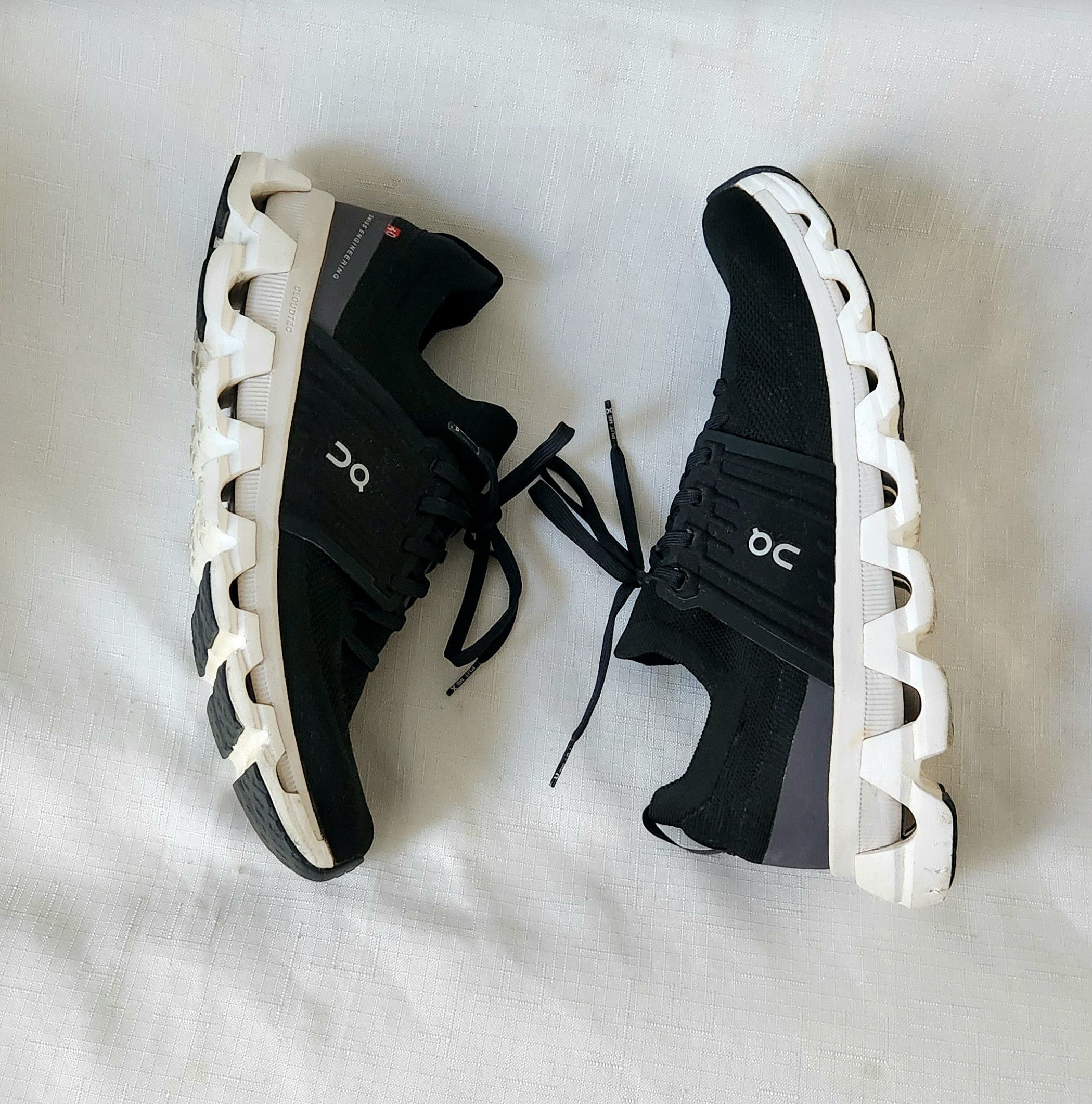 On On Cloud Swift 3 running sneakers Black white SZ 10 Women's Size US 10 / IT 40 - 11 Thumbnail