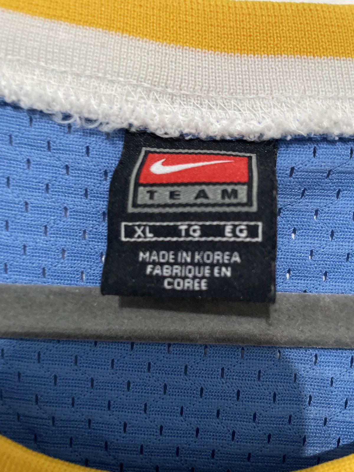 Nike Nike Vintage Nuggets Jersey Size US XL / EU 56 / 4 - 4 Thumbnail
