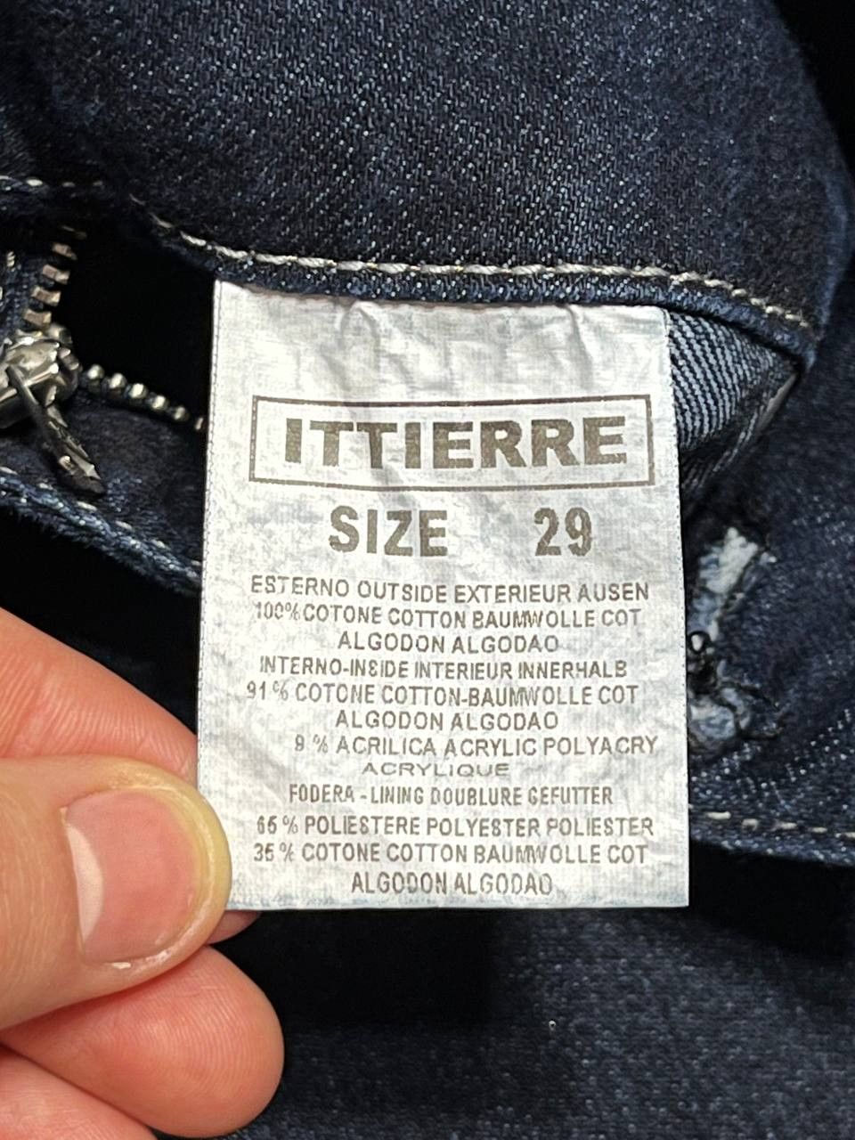Versace Crazy Flared Versace Jeans Couture Blue Navy Vintage Women`s Size 26" / US 2 / IT 38 - 14 Thumbnail
