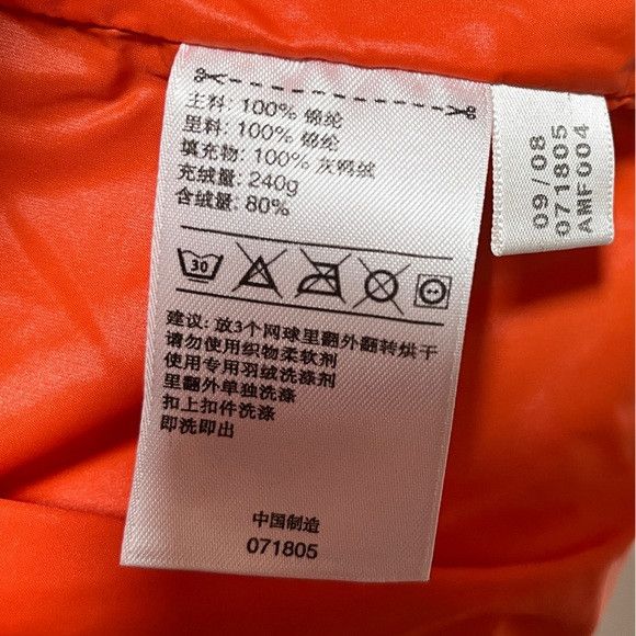 Adidas Adidas Orange Puffer Jacket Men’s Medium Retro Winter Size US M / EU 48-50 / 2 - 6 Thumbnail