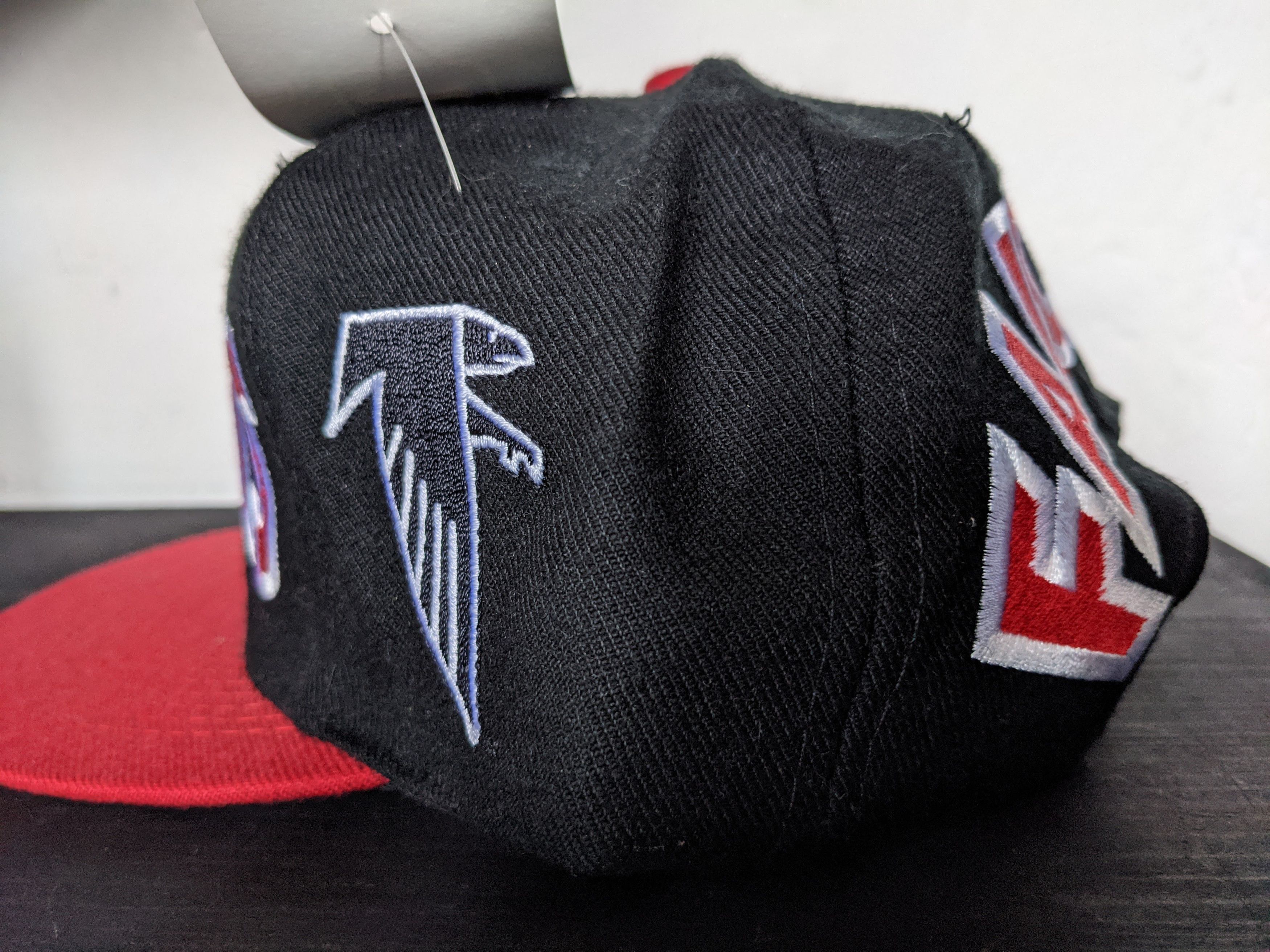 Sports Specialties NEW Atlanta Falcons 90s ANNCO snapback Bubble cap hat vtg Size ONE SIZE - 2 Thumbnail