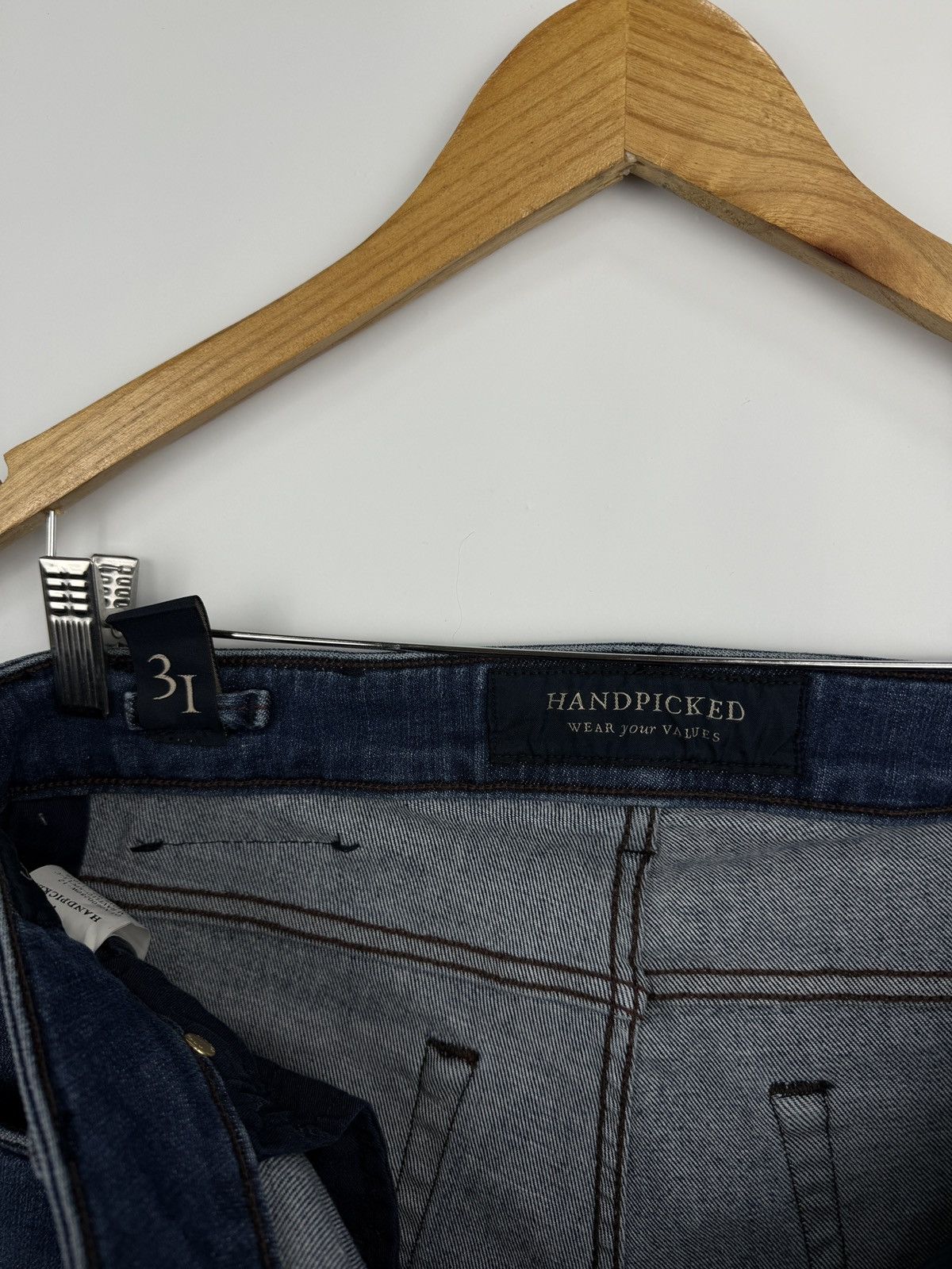 Jacob Cohen 🇮🇹 Handpicked Luxury Jeans Made in Italy Slim Fit Size 31 Size US 31 - 8 Thumbnail