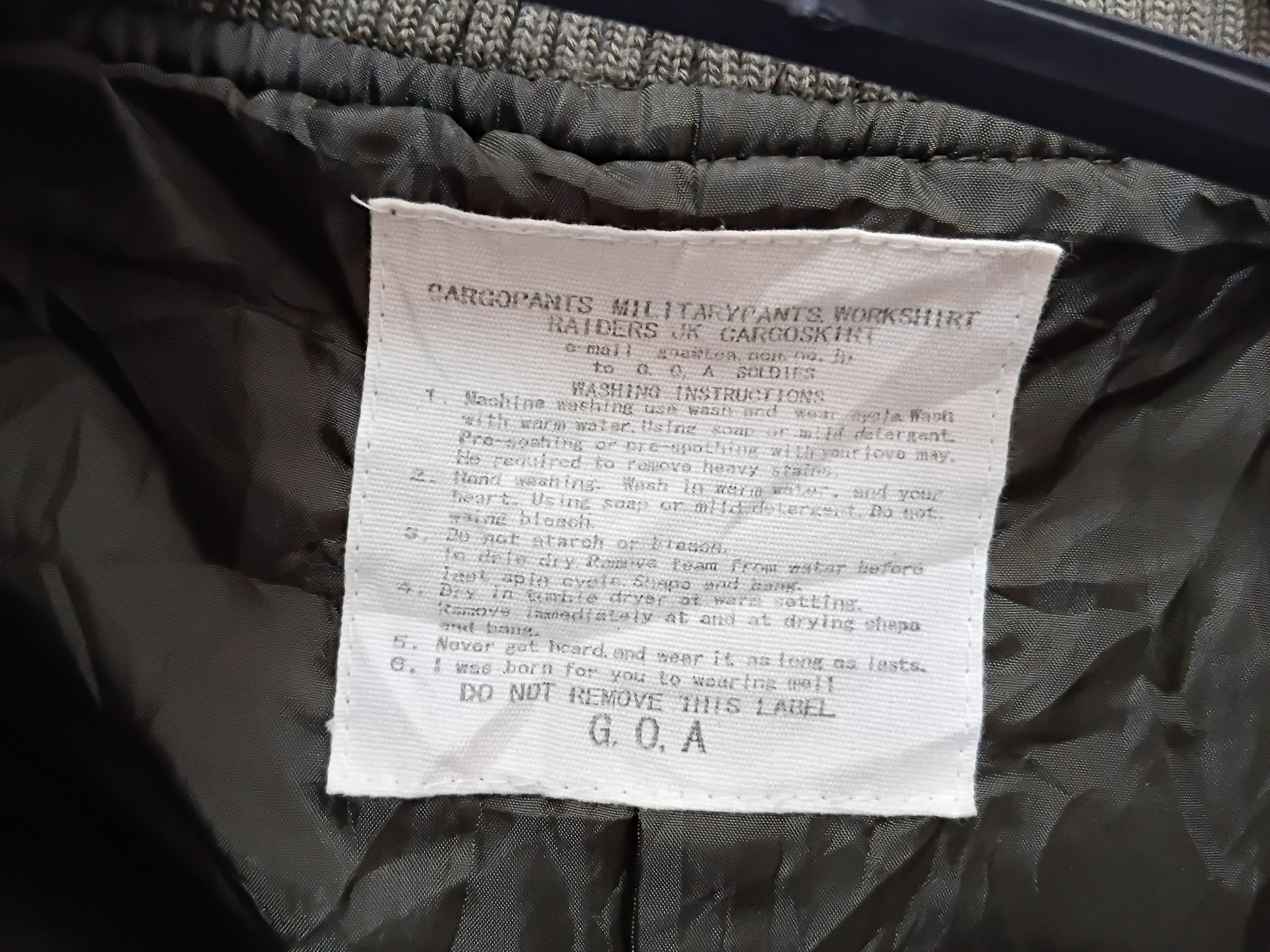 GOA Vintage GOA Japan Military Bombers Jacket Size M / US 6-8 / IT 42-44 - 7 Thumbnail