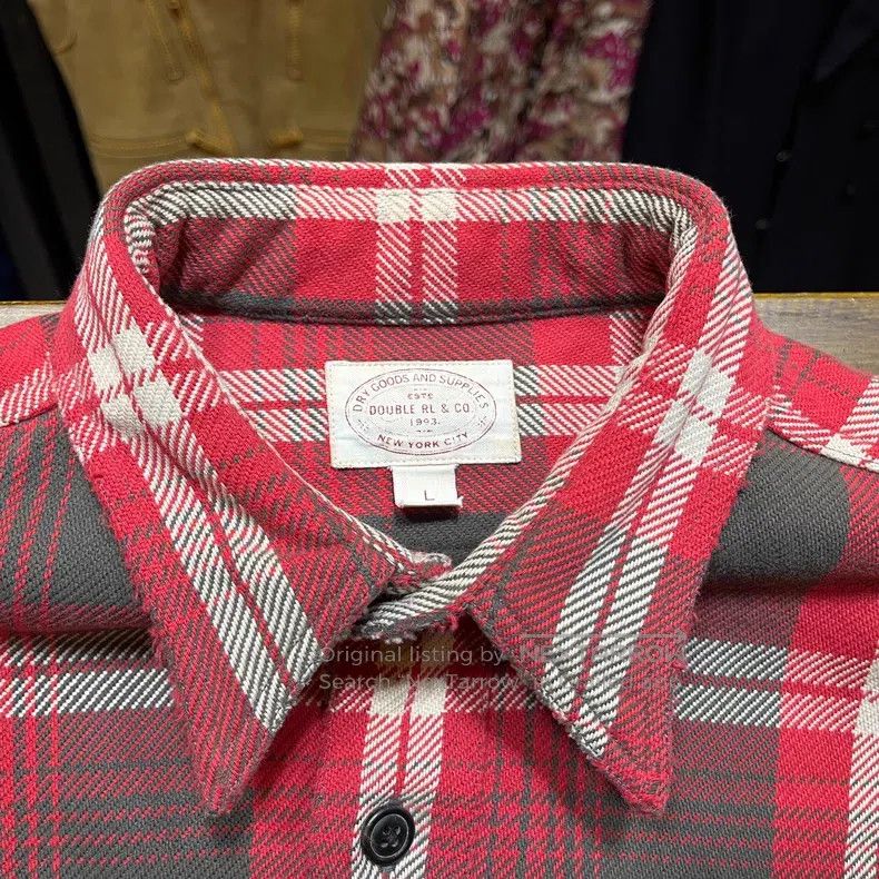 RRL Ralph Lauren RRL Ralph Lauren Vintage Worn Shirt Size US L / EU 52-54 / 3 - 3 Thumbnail