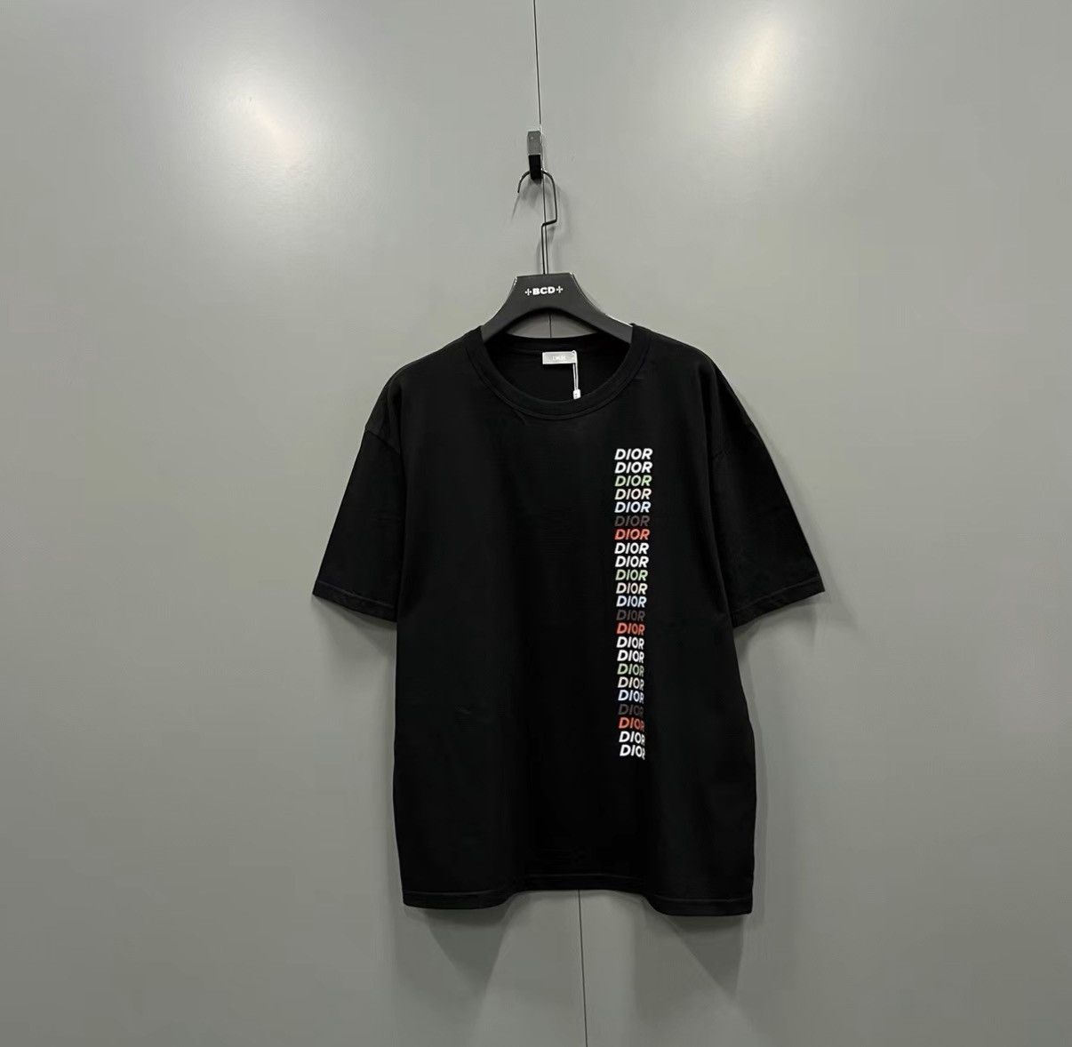 Dior Dior Black Logo Print Short Sleeve T-shirt J41 Size US XL / EU 56 / 4 - 1 Thumbnail
