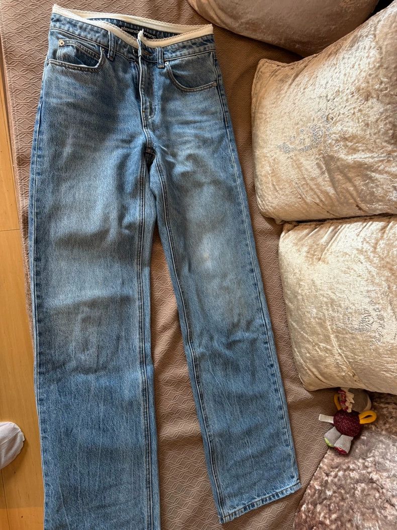 Alexander Wang Alexander Wang 24AW Denim Jeans Size 25" / US 0 / IT 36 - 1 Thumbnail