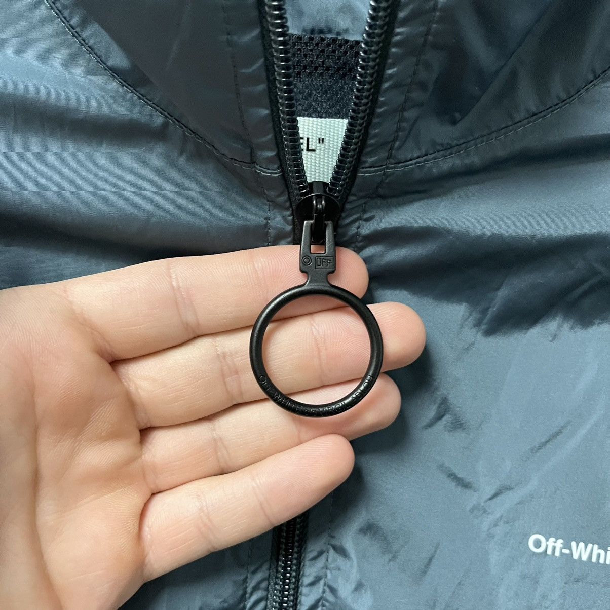 Off-White Off White Windbreaker Zip Up Nylon Size XS-S Size US XS / EU 42 / 0 - 11 Thumbnail