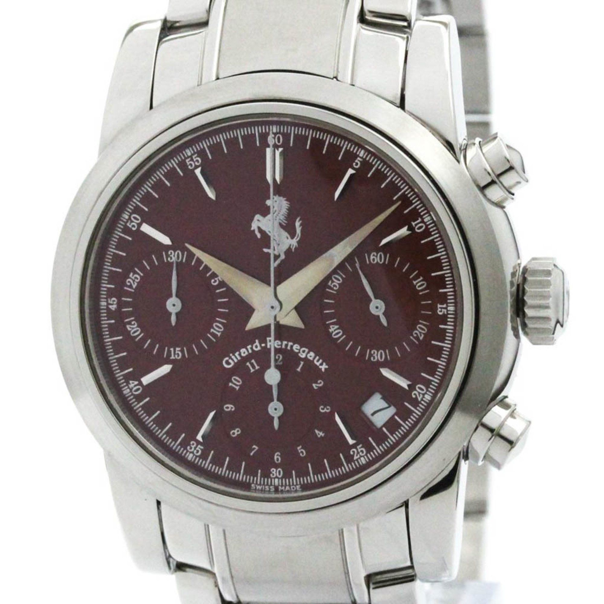 Other GIRARD PERREGAUX Ferrari Chronograph Steel Automatic Mens Watch 8020 BF581275 Size ONE SIZE - 1 Thumbnail