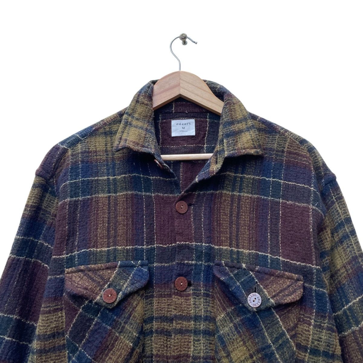 A.D.Deertz × Dezert × Japanese Brand Japanese Brand Vintage Dezert Checkered Flanel Size US M / EU 48-50 / 2 - 3 Thumbnail