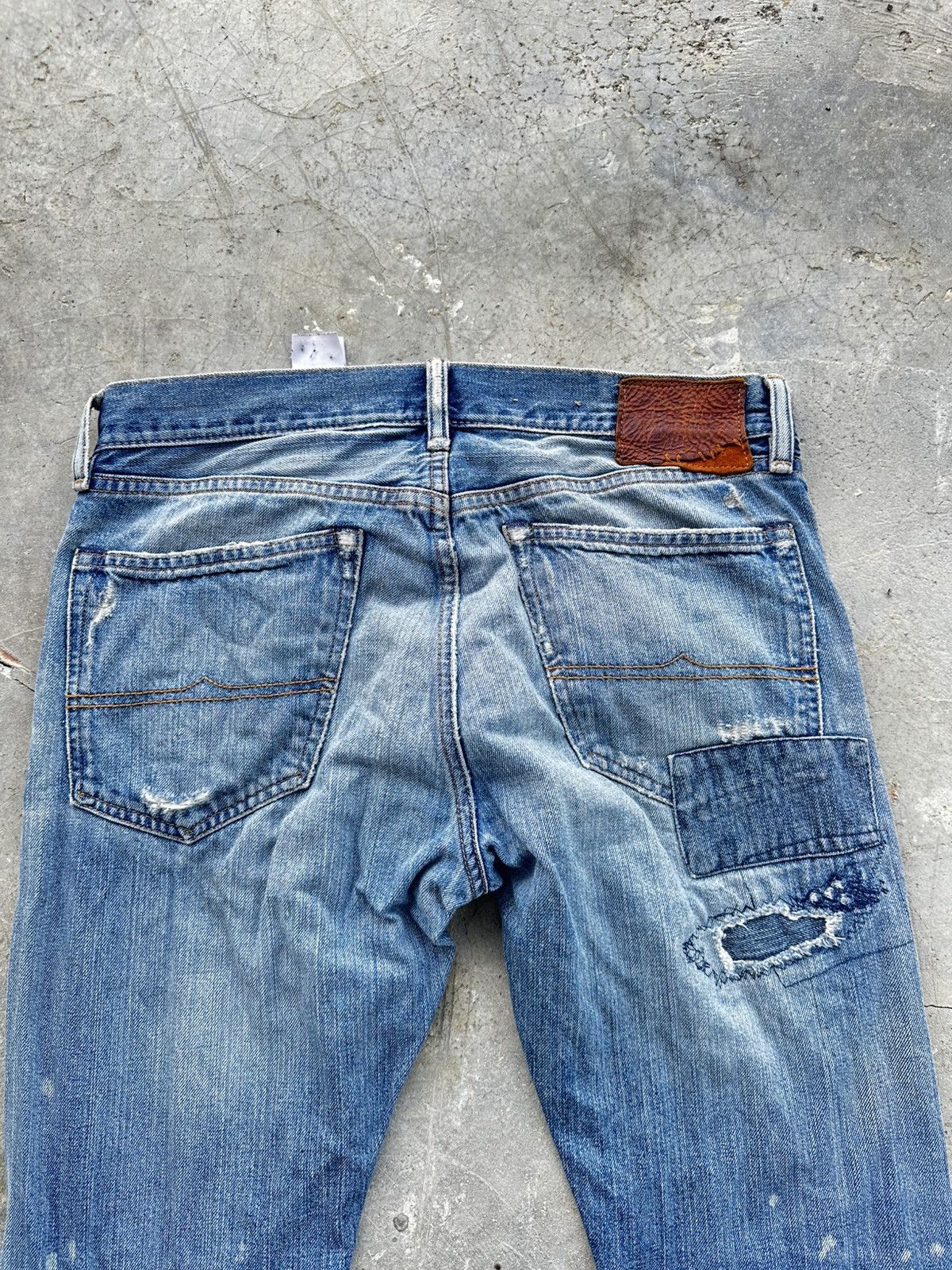 Ralph Lauren Ralph Lauren Distressed Denim Jeans Size US 36 / EU 52 - 12 Thumbnail