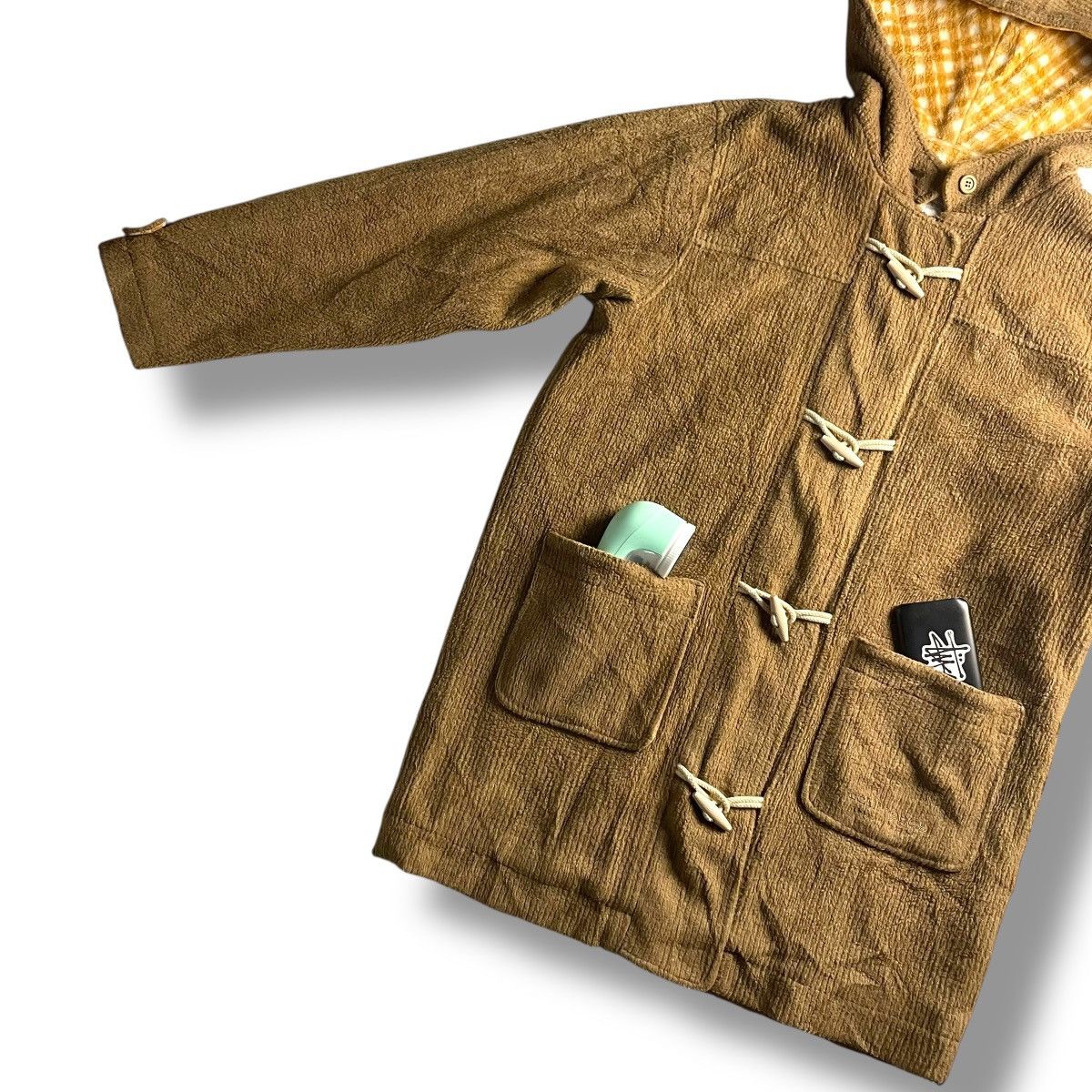Courreges COURREGES SPORTS EMBROIDERED SPELL OUT DUFFLE JACKET Size L / US 10 / IT 46 - 4 Thumbnail
