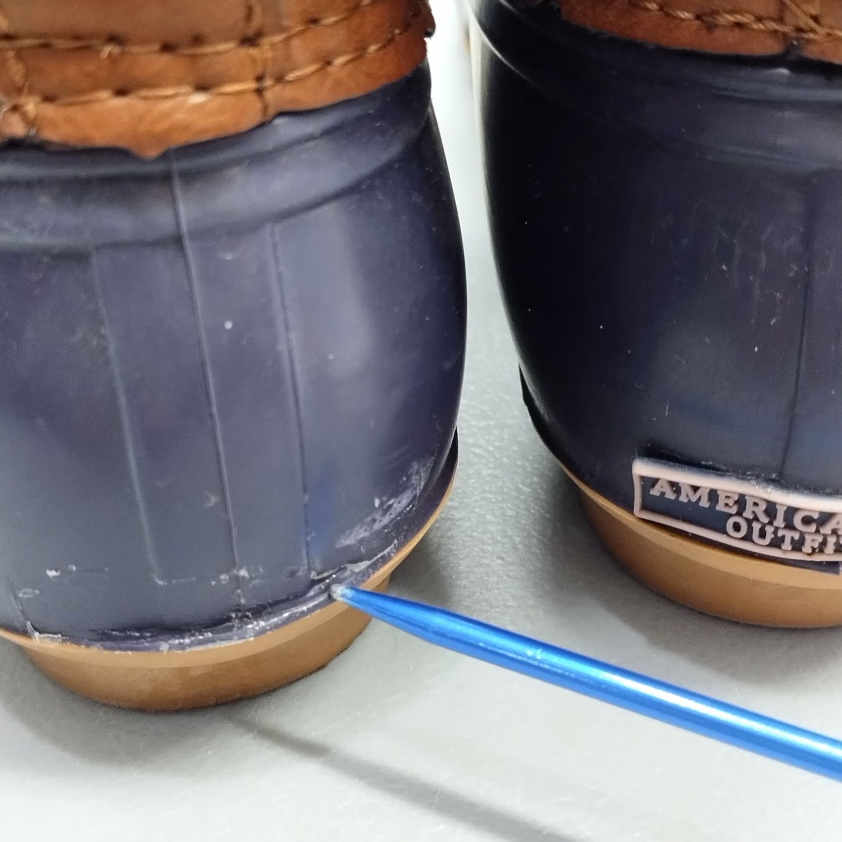 American Eagle Outfitters American Eagle Outfitters Duck Boots Womens US Size 7 Multi Waterproof Lace Up Casual Workwear Size US 7 / IT 37 - 8 Thumbnail