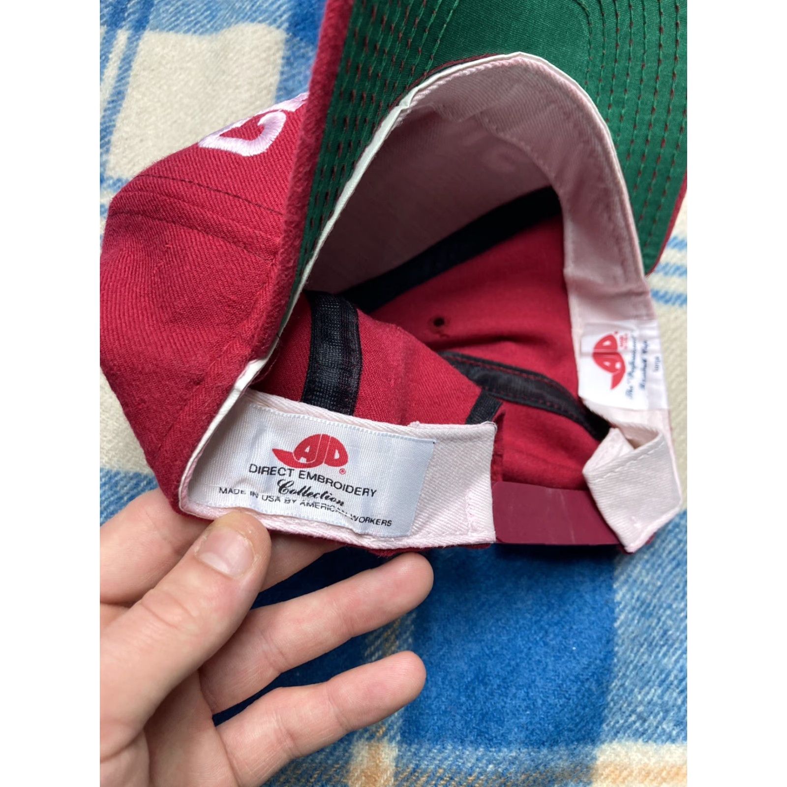Spell VINTAGE Phoenix Cardinals SnapBack Hat Pro Baseball Cap Wool Spell Out Embroider / Mens / Adjustable / Red / Wool / Baseball Cap Size ONE SIZE - 6 Thumbnail