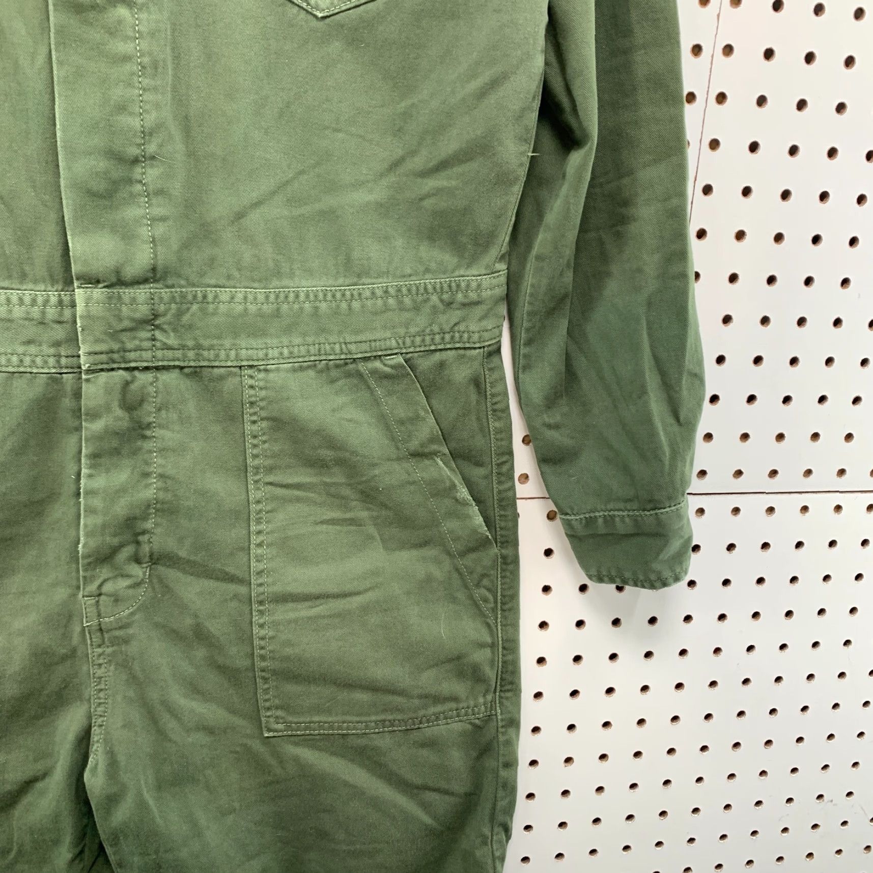 Vintage Current Elliot Coveralls Shorts Womens Size 0 Military Army Green 18x35 Urban Army Style Womens 0 Size 25" / US 0 / IT 36 - 7 Thumbnail