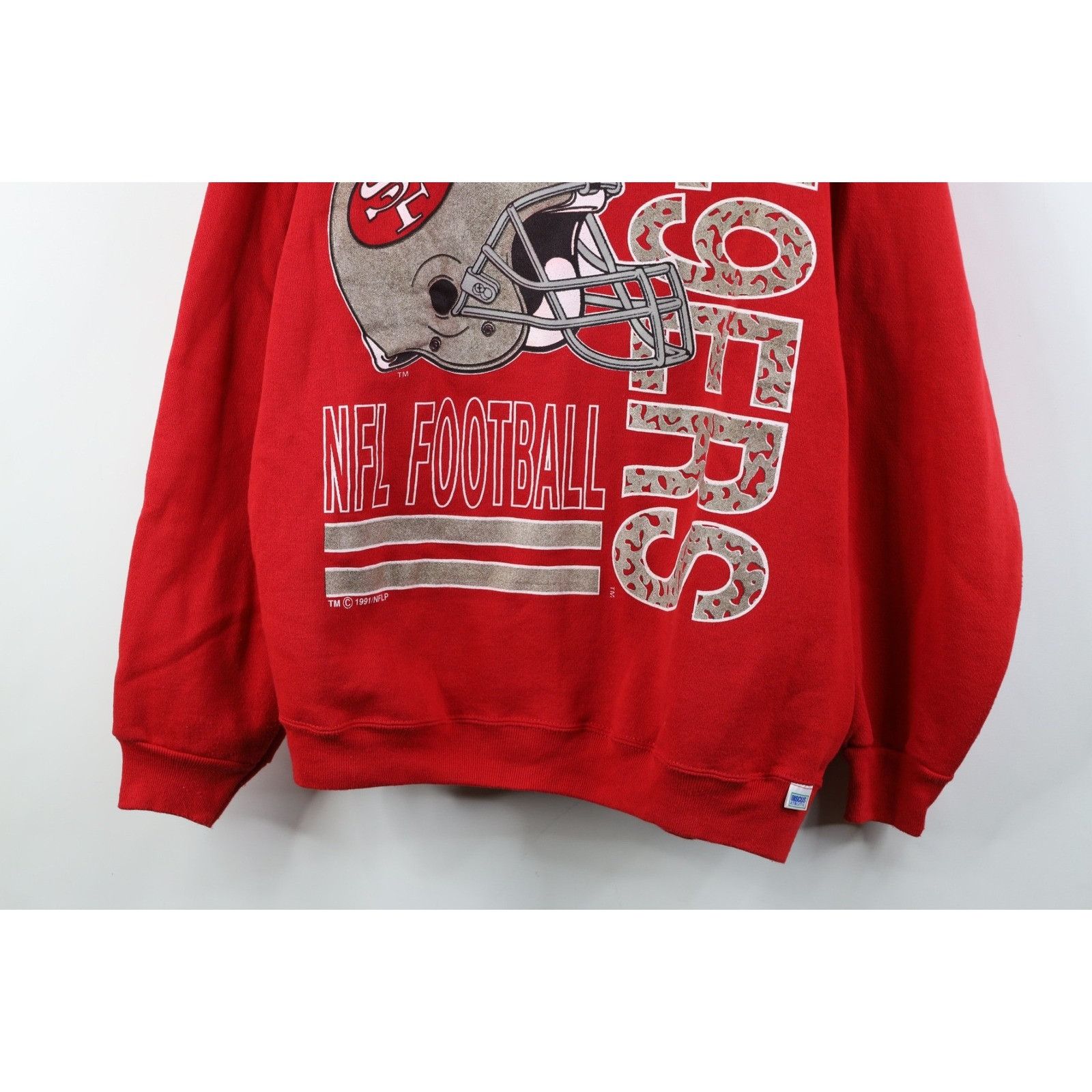 Vintage Vintage 90s San Francisco 49ers Football Sweatshirt Size US L / EU 52-54 / 3 - 3 Thumbnail
