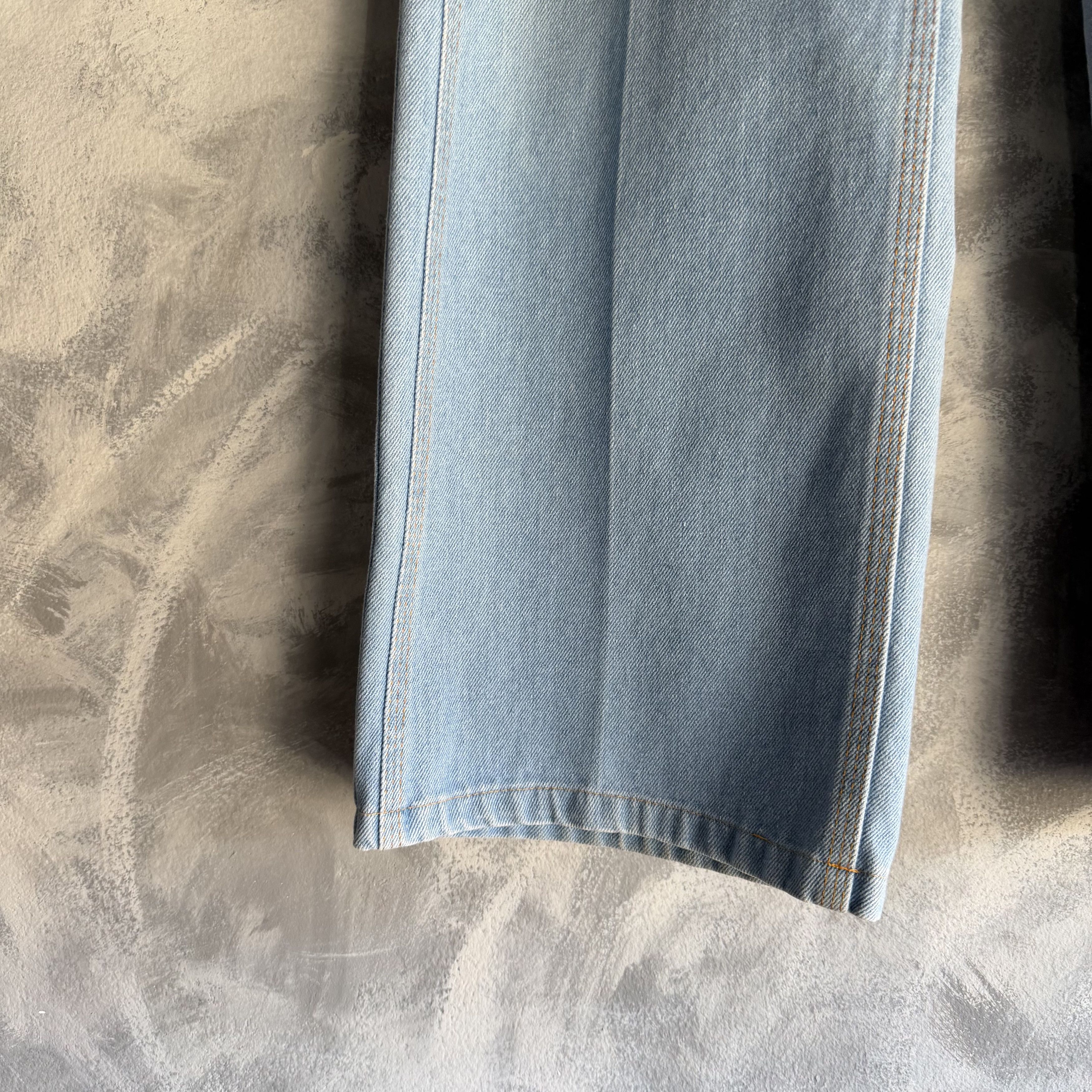 Levi's Vtg Levi’s Jeans Light Wash Orange Tab Flares 70s Bell Size US 34 / EU 50 - 6 Thumbnail
