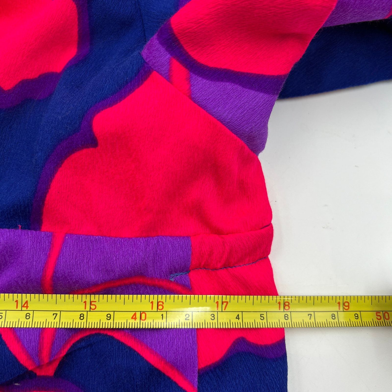Vintage Vintage Tahiti Imports Hawaiian Floral Cut Out Back Dress Size M / US 6-8 / IT 42-44 - 8 Thumbnail