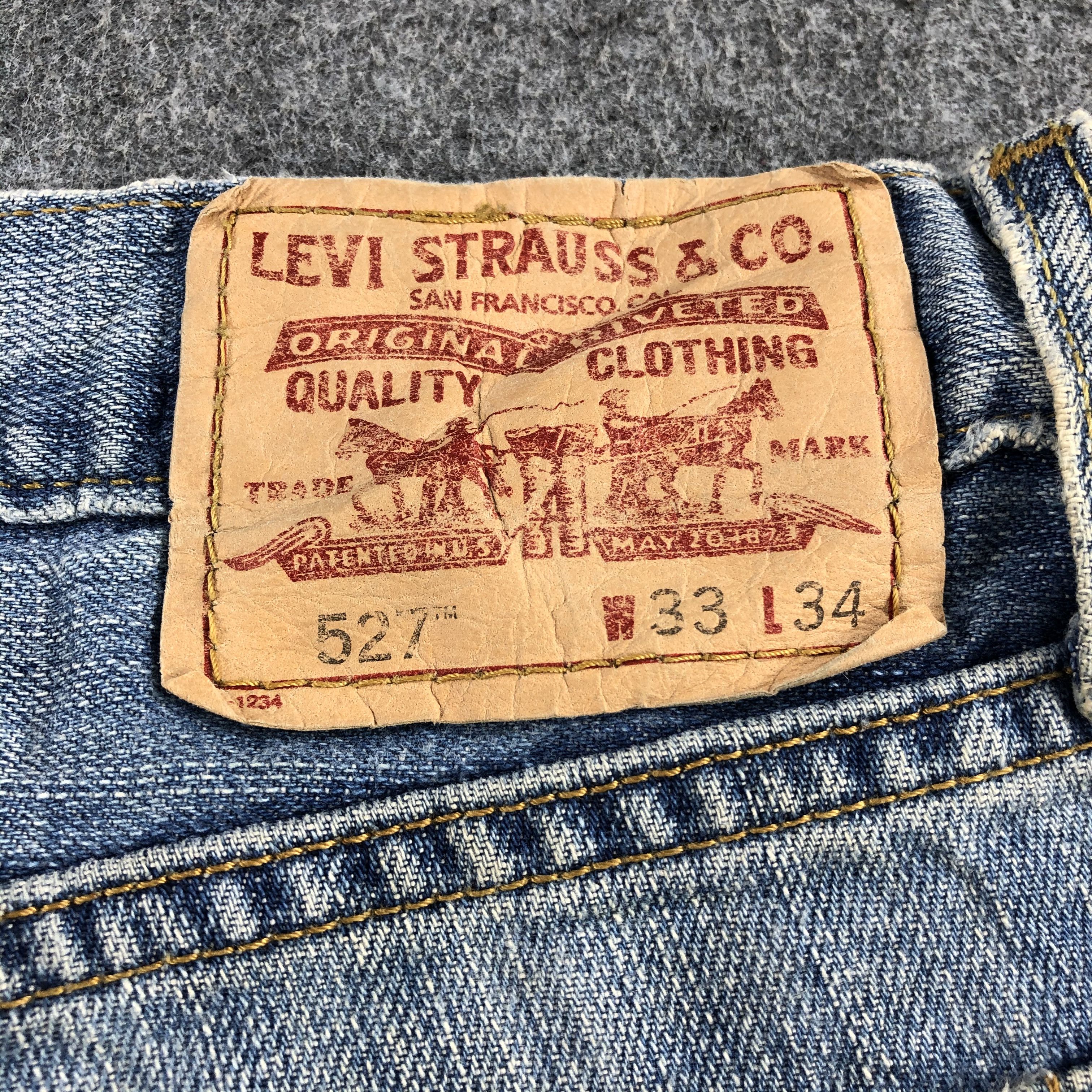 Levi's Vintage Blue Wash Levis 527 Flared Jeans-J2230 Size US 33 - 5 Thumbnail