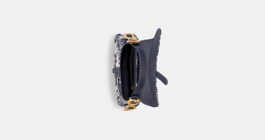 Dior o1w1db10125 Size: OS / Saddle Bag with Strap in Multicolor Size ONE SIZE - 3 Thumbnail