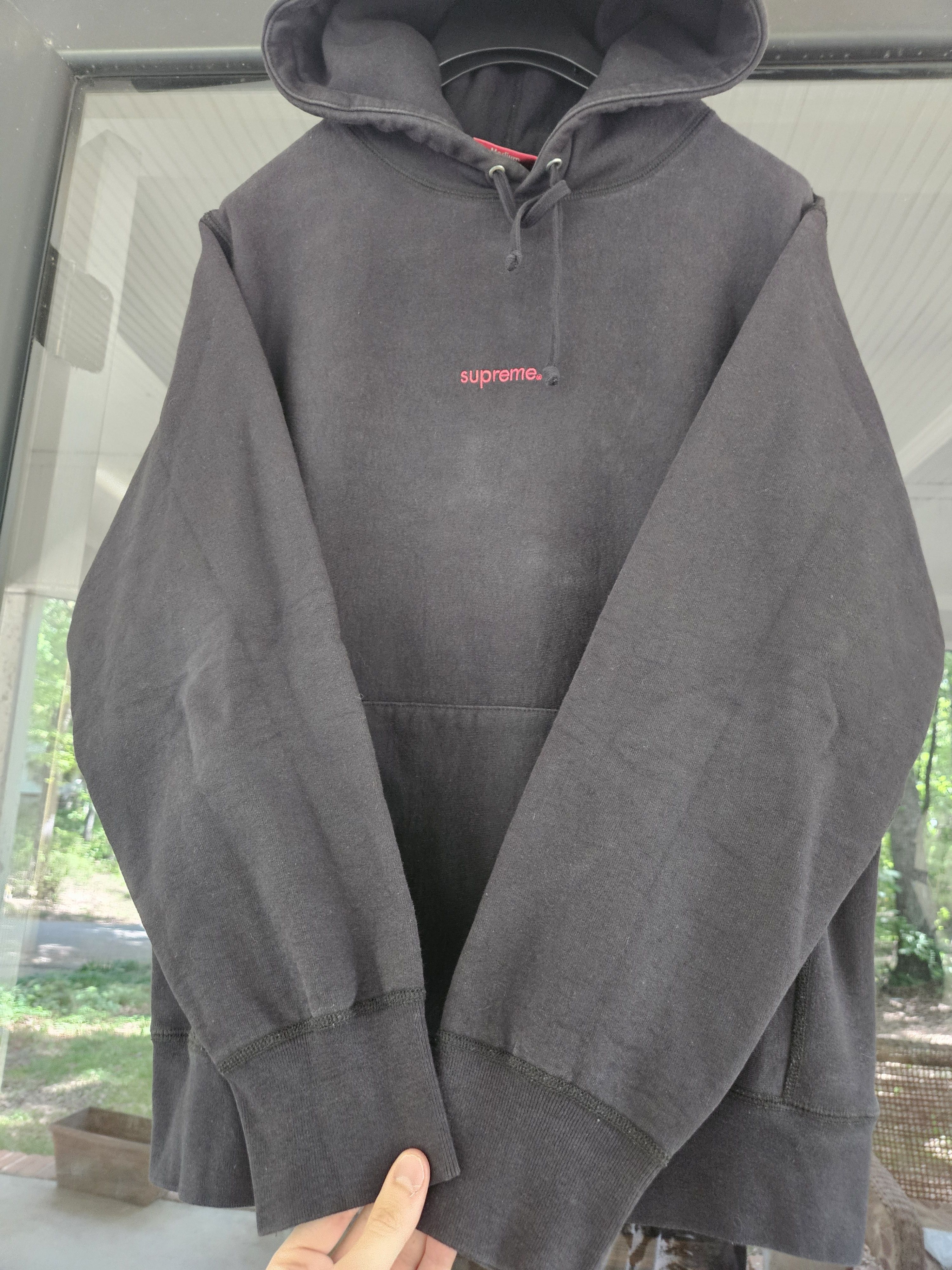 Supreme Supreme Trademark Logo Black Red Hoodie Size US M / EU 48-50 / 2 - 3 Thumbnail