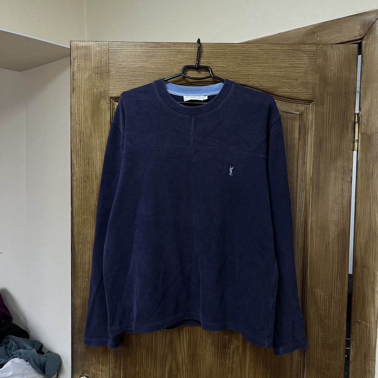 Yves Saint Laurent Vintage Yves Saint Laurent YSL Sweatshirt Size US L / EU 52-54 / 3 - 1 Thumbnail
