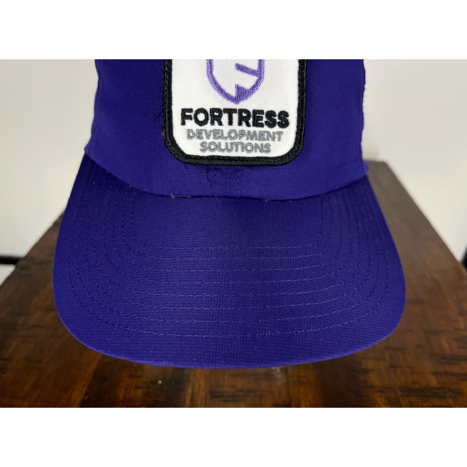Vintage Richardson Hat Cap Strap Back Adult One Size Purple Baseball Cap Mens Fillet Logo Adjustable Lightweight Twill Polyester Cap Size ONE SIZE - 3 Thumbnail