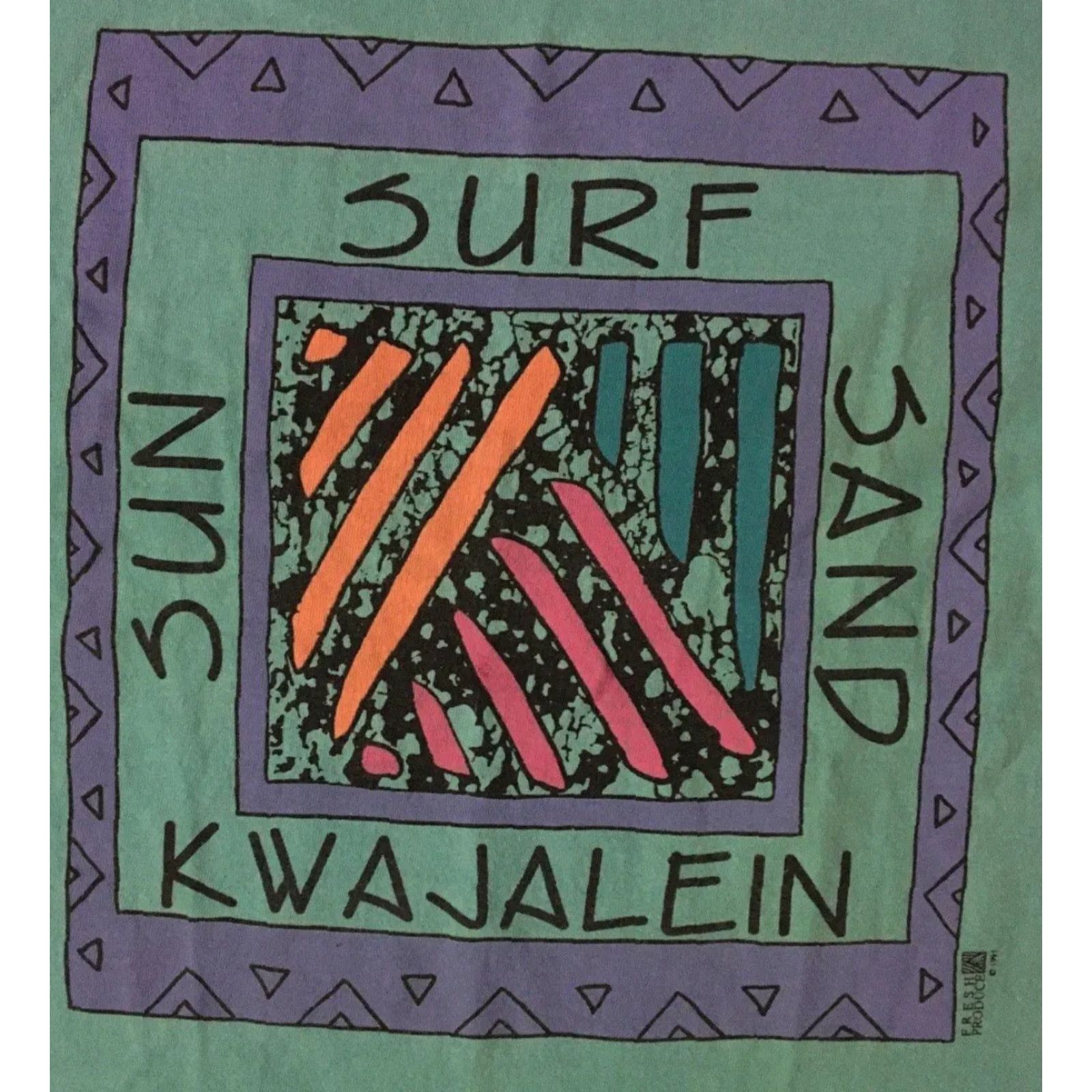 Gotcha VINTAGE Surf Shirt M USA Beach Faded 90s Grunge Ocean Pacific Skate Ocean Bonus: Green, Short Sleeve, Graphic Tee Mens Size US M / EU 48-50 / 2 - 2 Thumbnail