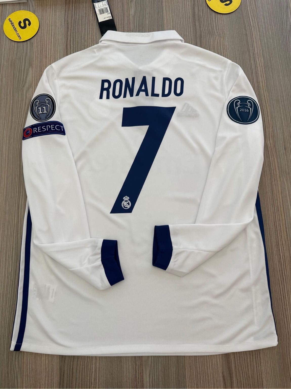 Real Madrid 16-17 Champions League”Ronaldo”Jersey