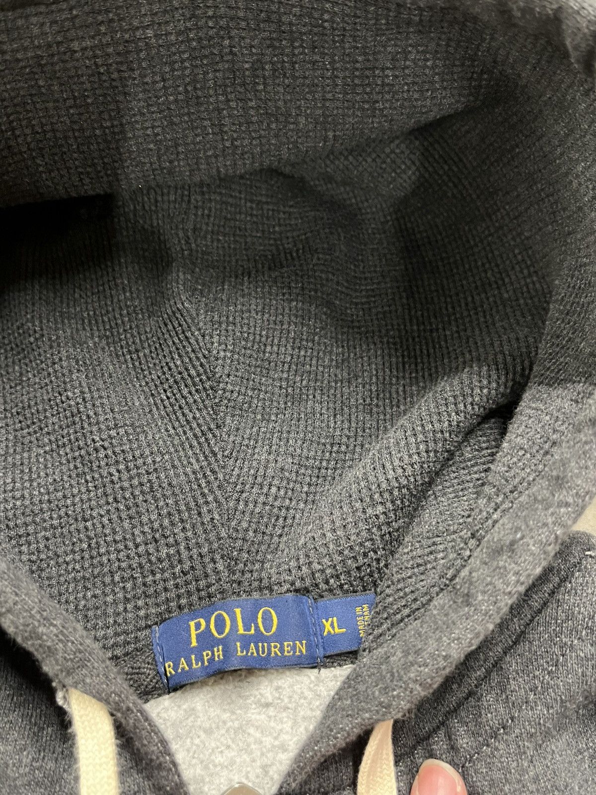 Polo Ralph Lauren × Vintage Polo Ralph Lauren zip up y2k hoodie skater streetwear preppy Size US XL / EU 56 / 4 - 6 Thumbnail