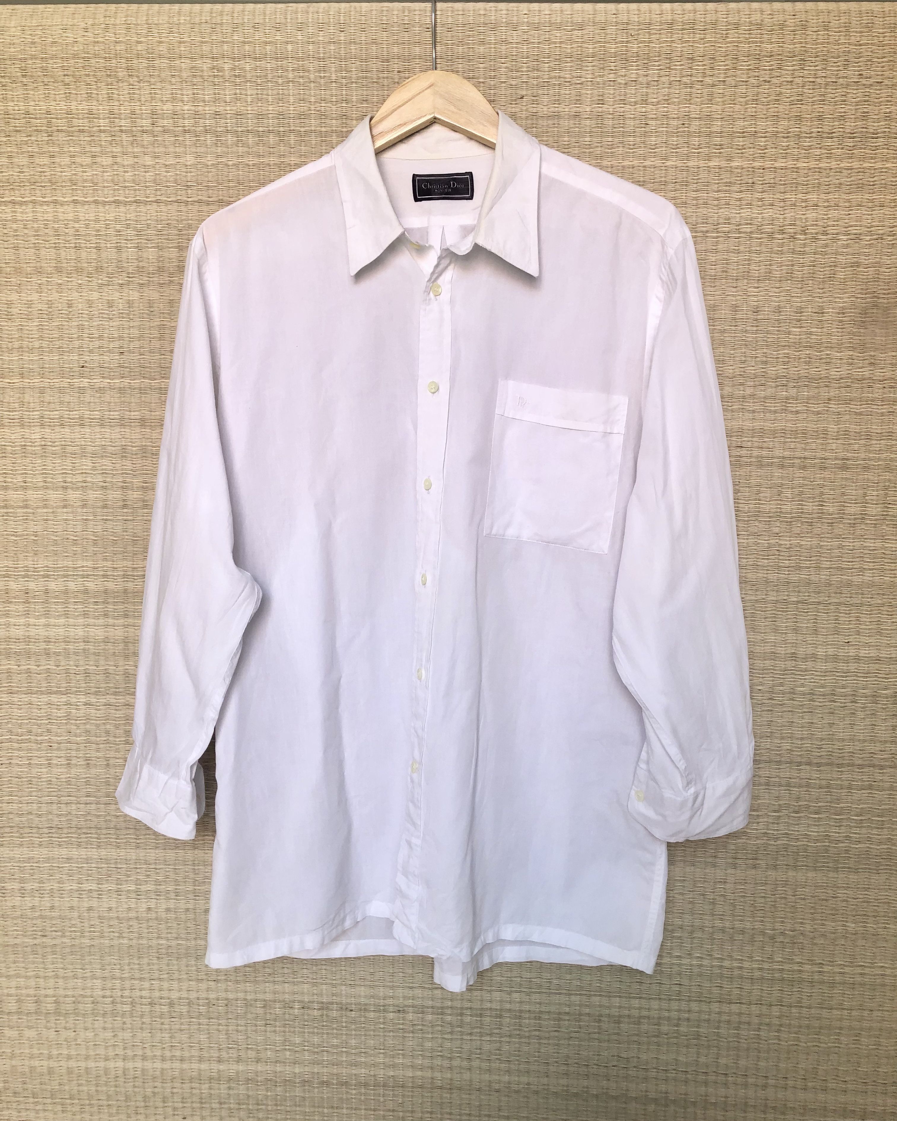 Christian Dior Monsieur vintage white shirt Size US S / EU 44-46 / 1 - 1 Thumbnail