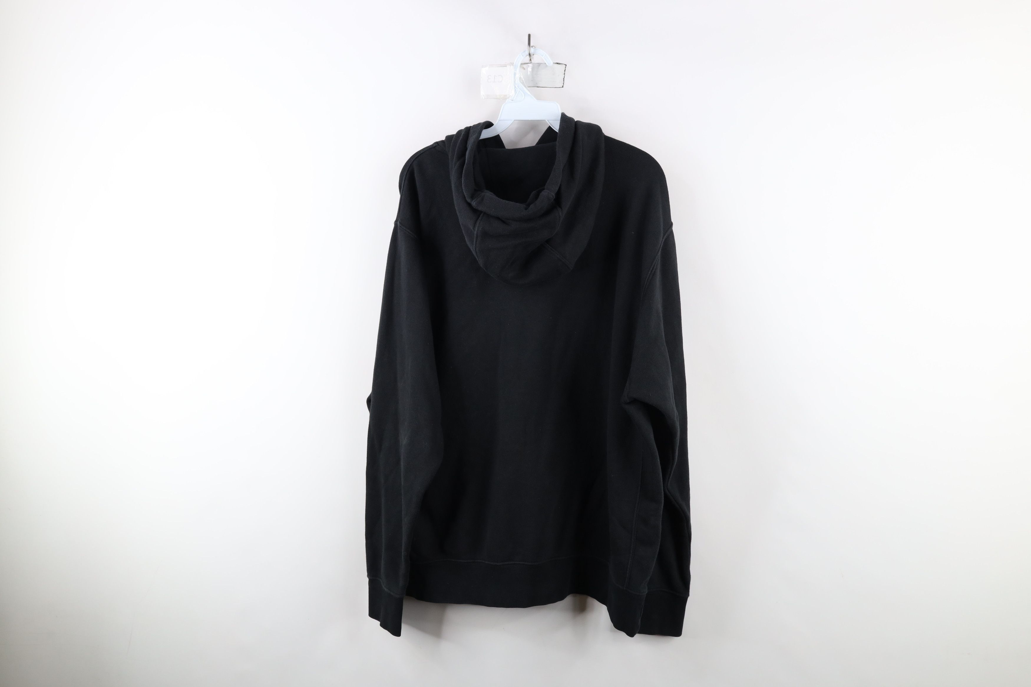 Nike × Vintage Vintage Y2K Nike Spell Out Box Logo Hoodie Sweatshirt Black Size US L / EU 52-54 / 3 - 11 Thumbnail