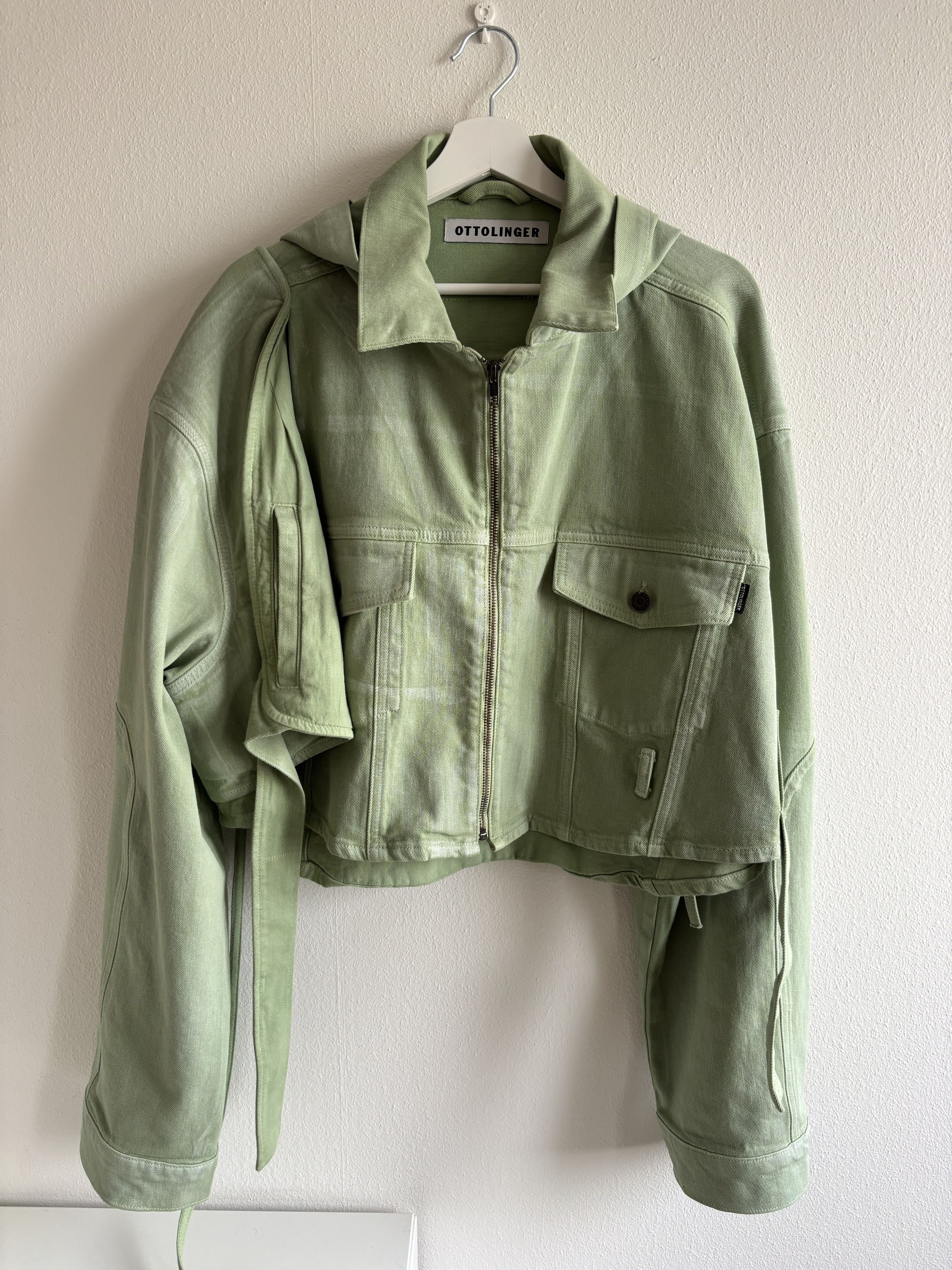 Ottolinger Ottolinger Cotton Blend Denim Jacket Size XS / US 0-2 / IT 36-38 - 1 Thumbnail