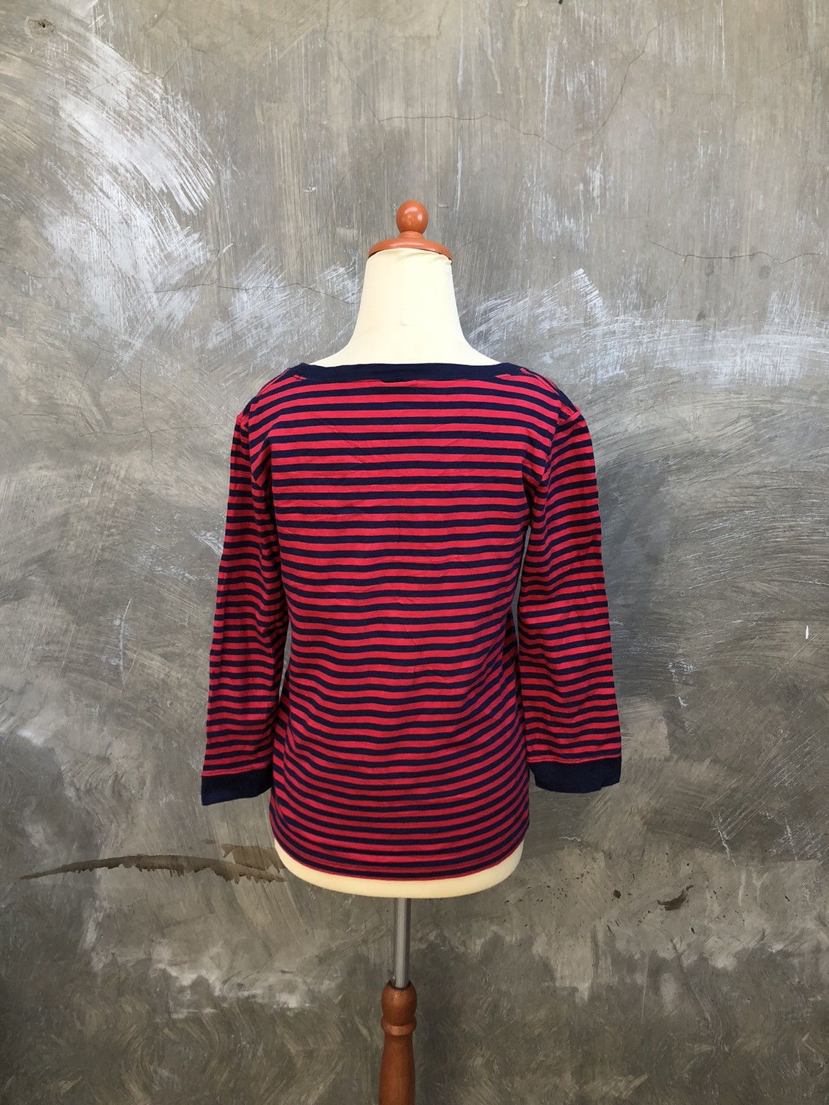 X-Girl X-Girl Japanese Brand Stripe Longsleeve Size S / US 4 / IT 40 - 2 Thumbnail