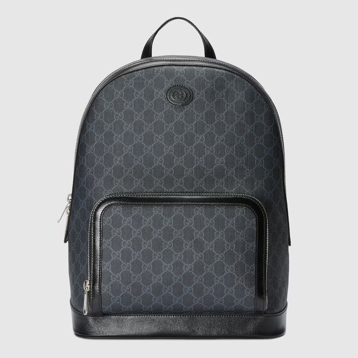 Gucci GUCCI BACKPACK LEATHER SUPREME MONOGRAM 704017 HUH9C 1000 | Grailed