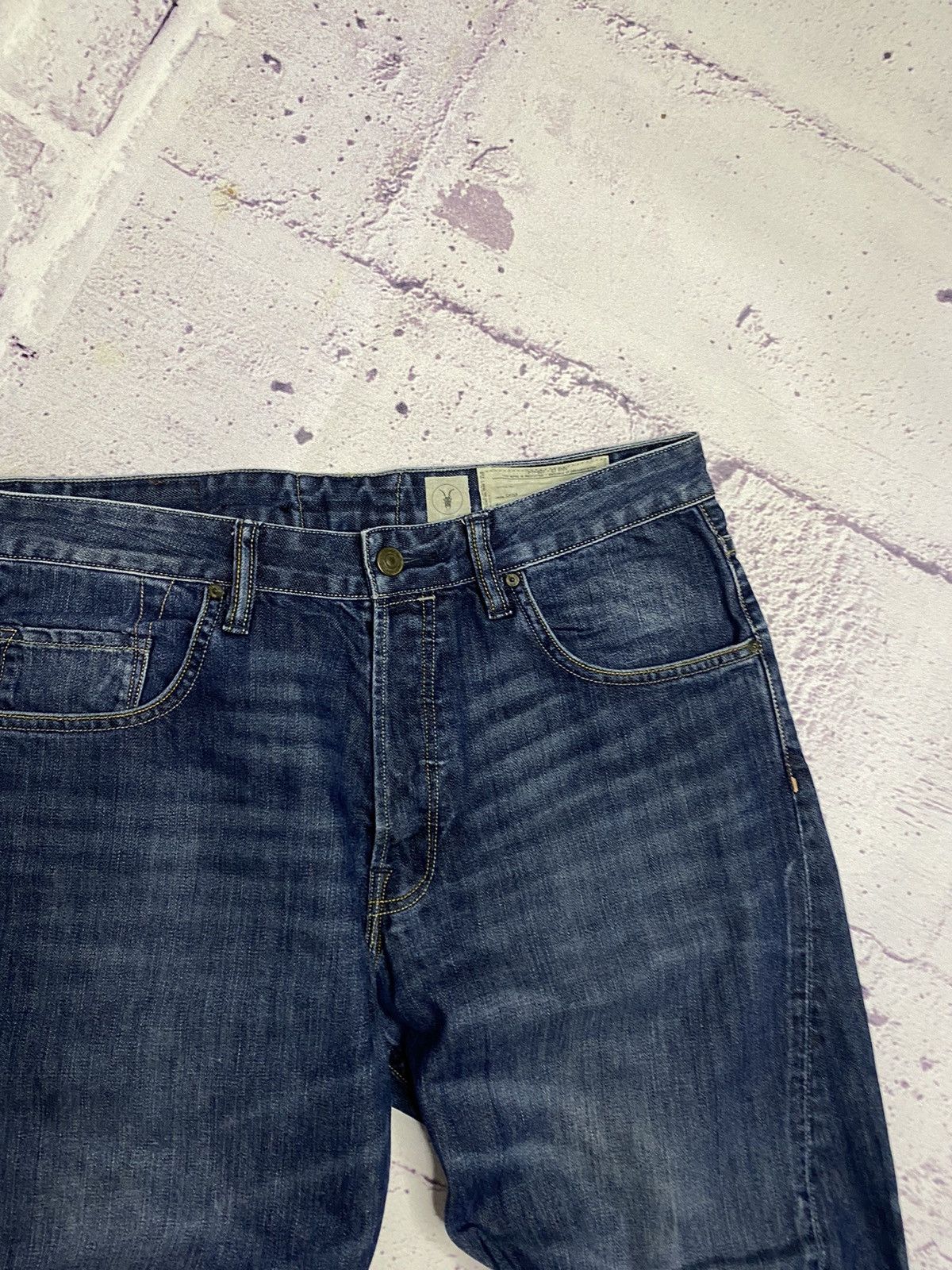 Allsaints Men's vintage streetwear Allsaints Japanese brand jeans Size US 29 - 4 Thumbnail