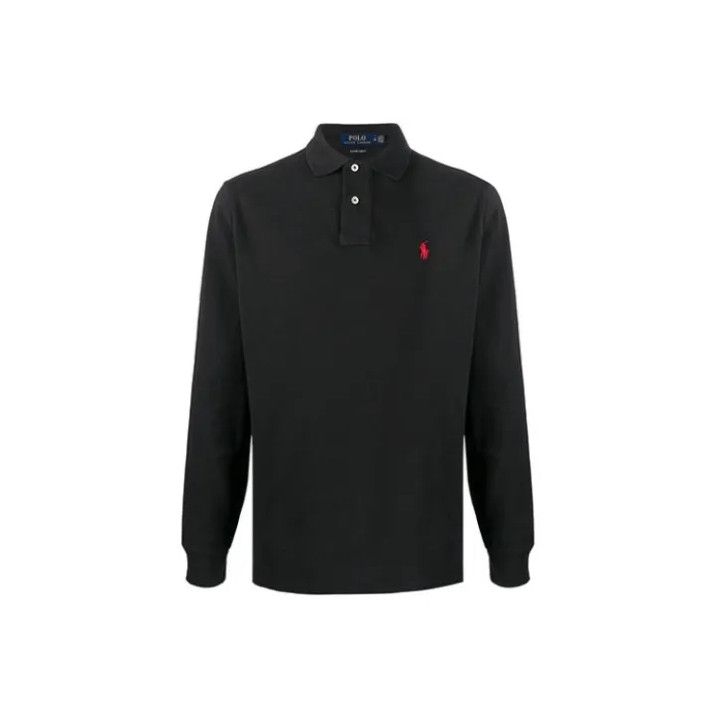 Polo Ralph Lauren Polo Ralph Lauren Logo Embroidered Long-Sleeve Polo Size US L / EU 52-54 / 3 - 1 Thumbnail