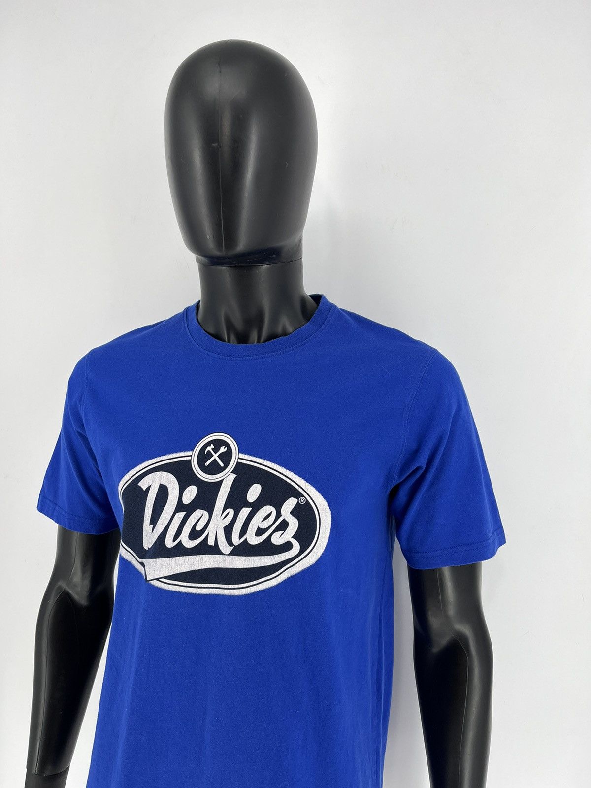 Dickies × Vintage Vintage Dickies Blue Tee T-Shirt Classic Big Logo Size M Size US M / EU 48-50 / 2 - 4 Thumbnail
