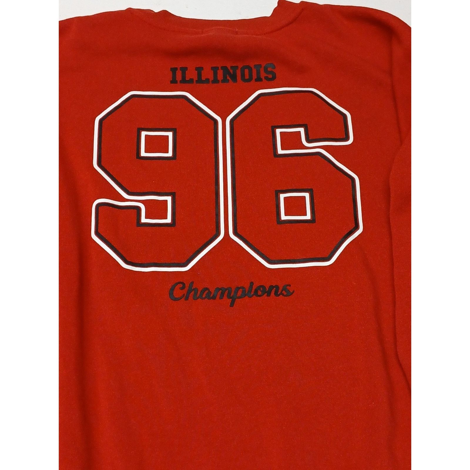 & Other Stories Better Together Red Chicago Illinois Pullover Sweatshirt Size L / US 10 / IT 46 - 7 Thumbnail