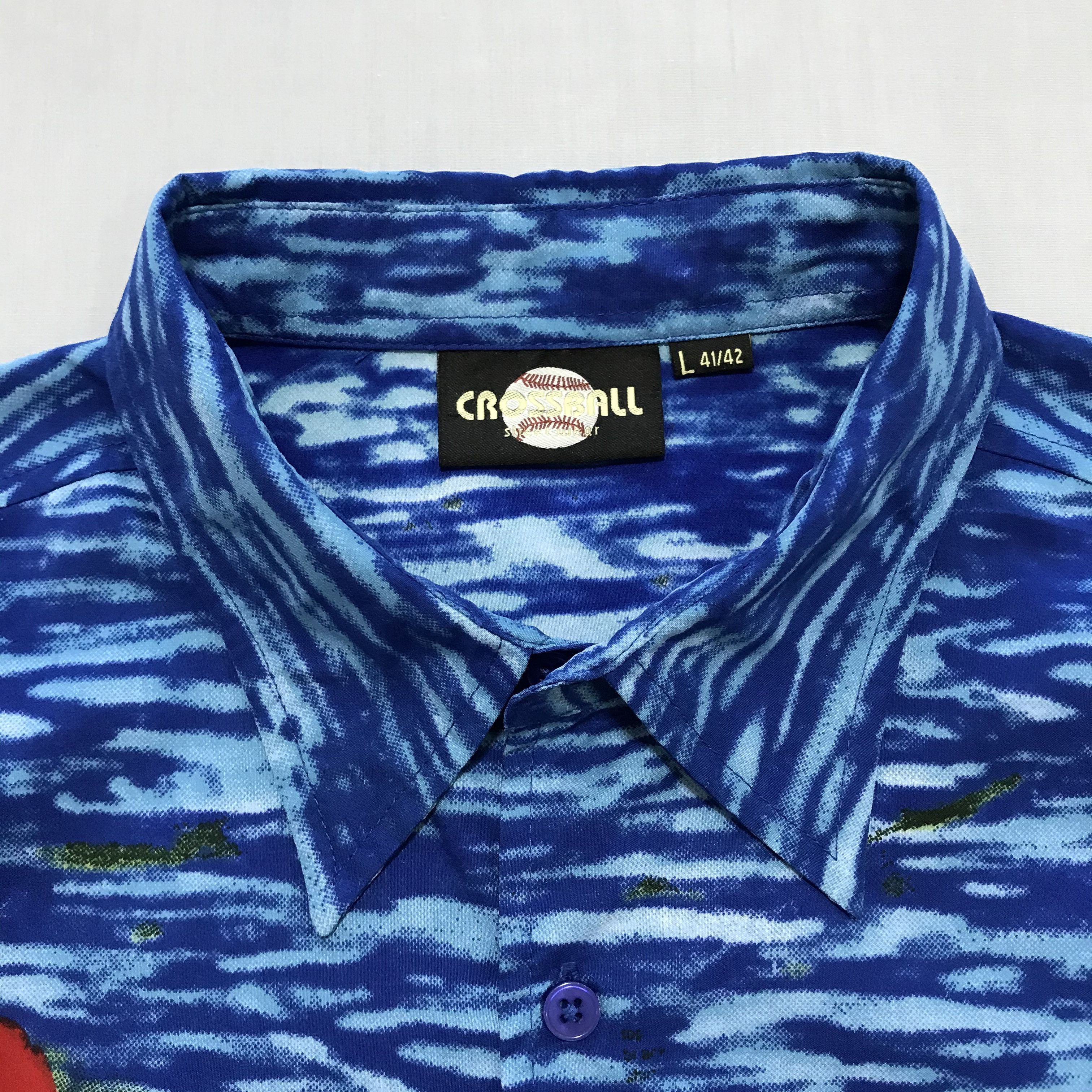 Vintage Vintage Hawaiian Shirt Crazy Allover Print Art Asap Size US L / EU 52-54 / 3 - 4 Thumbnail