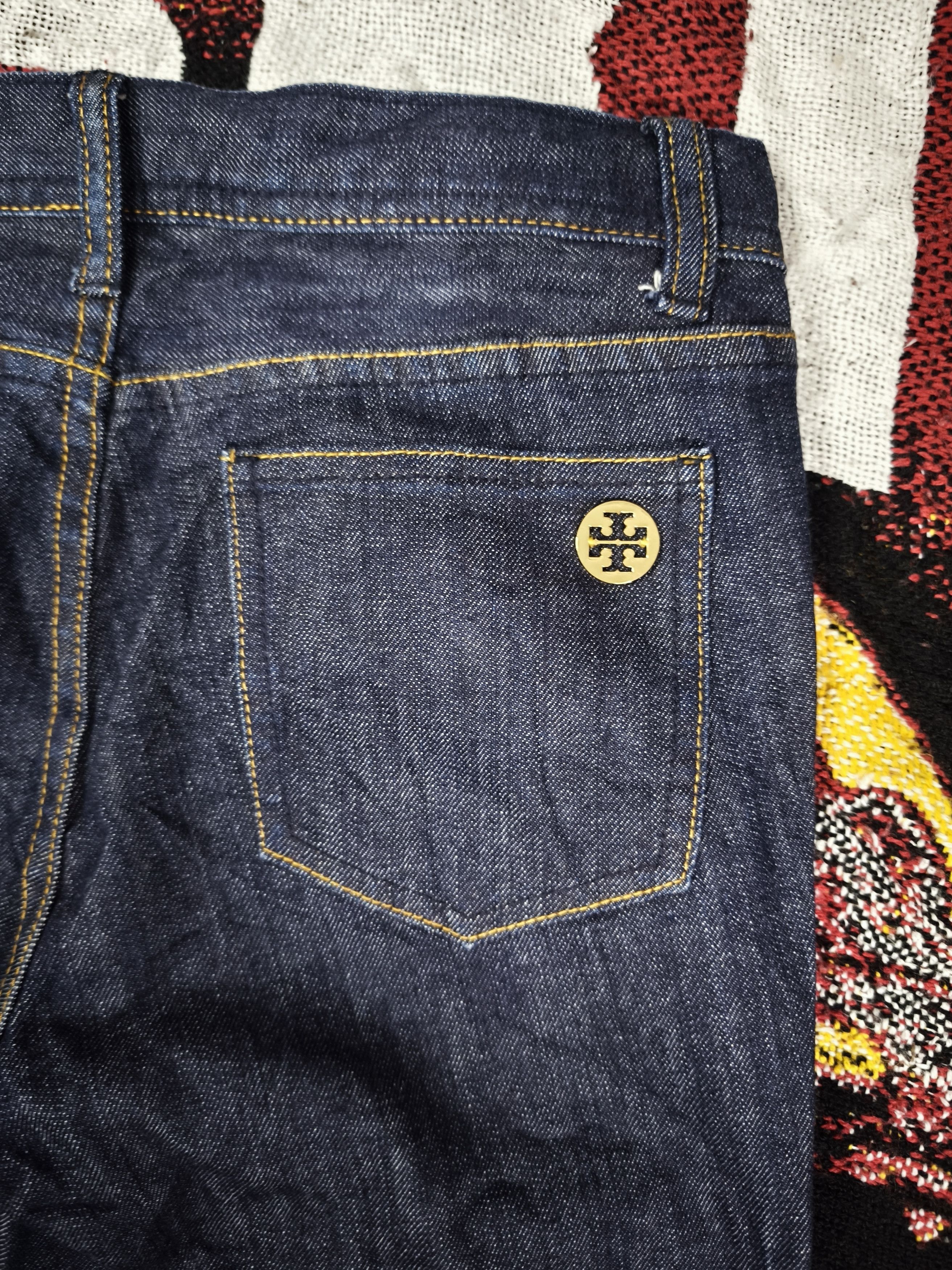 Designer × Tory Burch Tory Burch Classic Denim Boot Cut Jeans Size 30" / US 8 / IT 44 - 3 Thumbnail