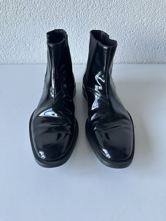 Dior Iconic Dior Homme Chelsea Leather Boots Size 40 1/2 Size US 6.5 / EU 39-40 - 1 Thumbnail
